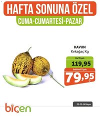 Biçen Market - Hafta Sonuna Özel - Meyve İndirimi