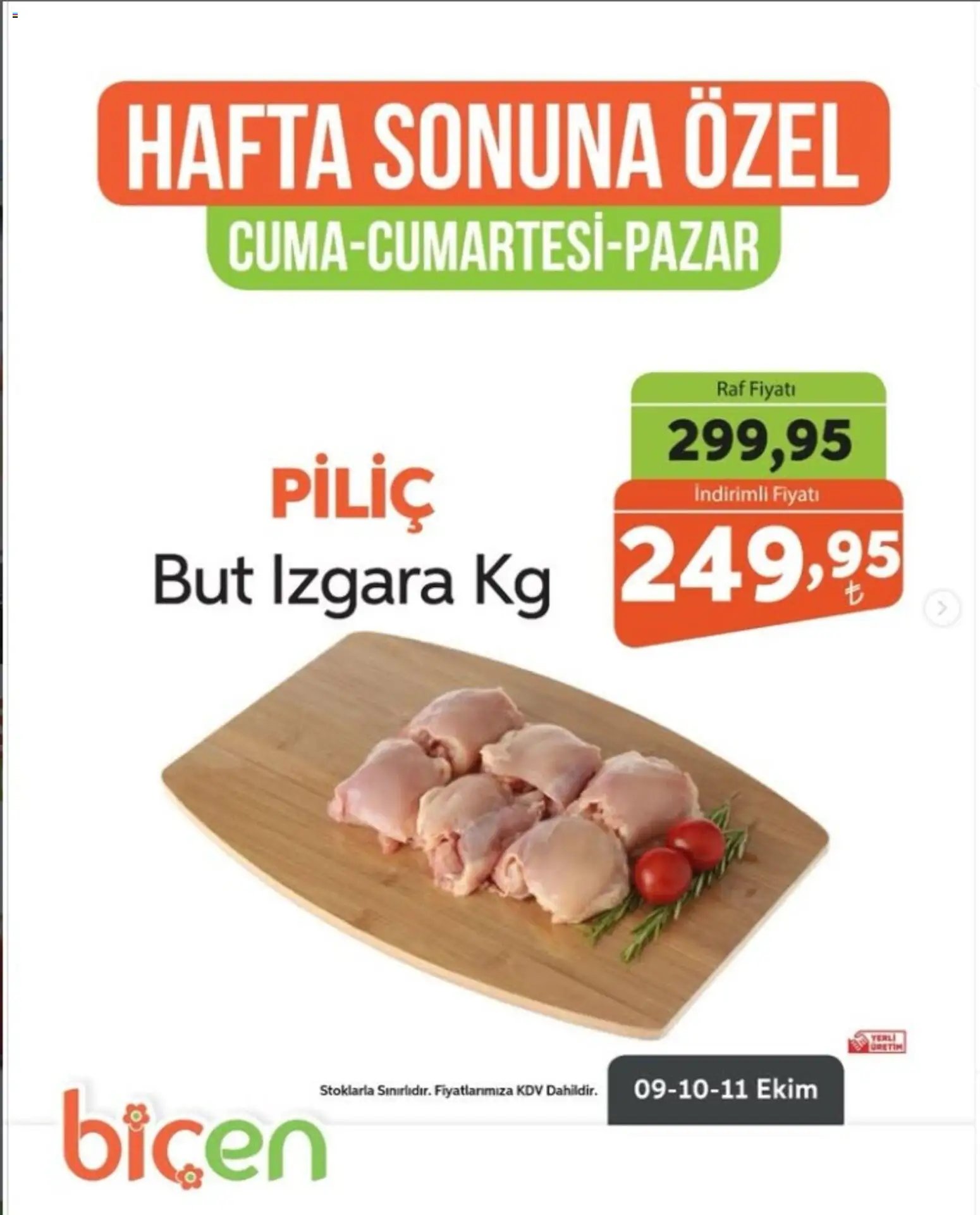 Biçen Market - Hafta Sonuna Özel