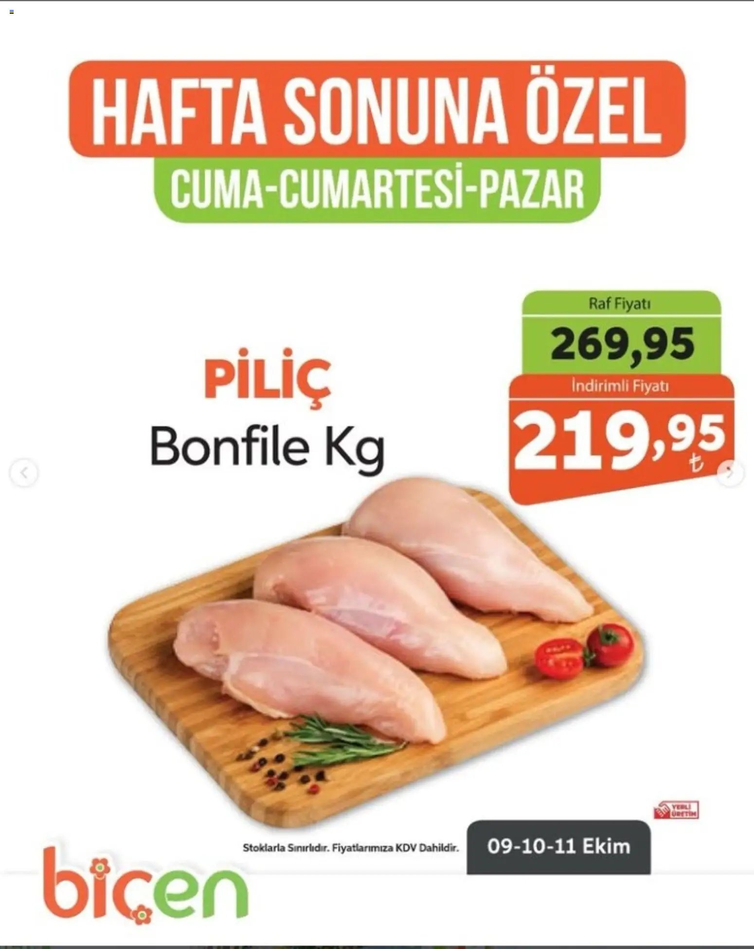 Biçen Market - Hafta Sonuna Özel