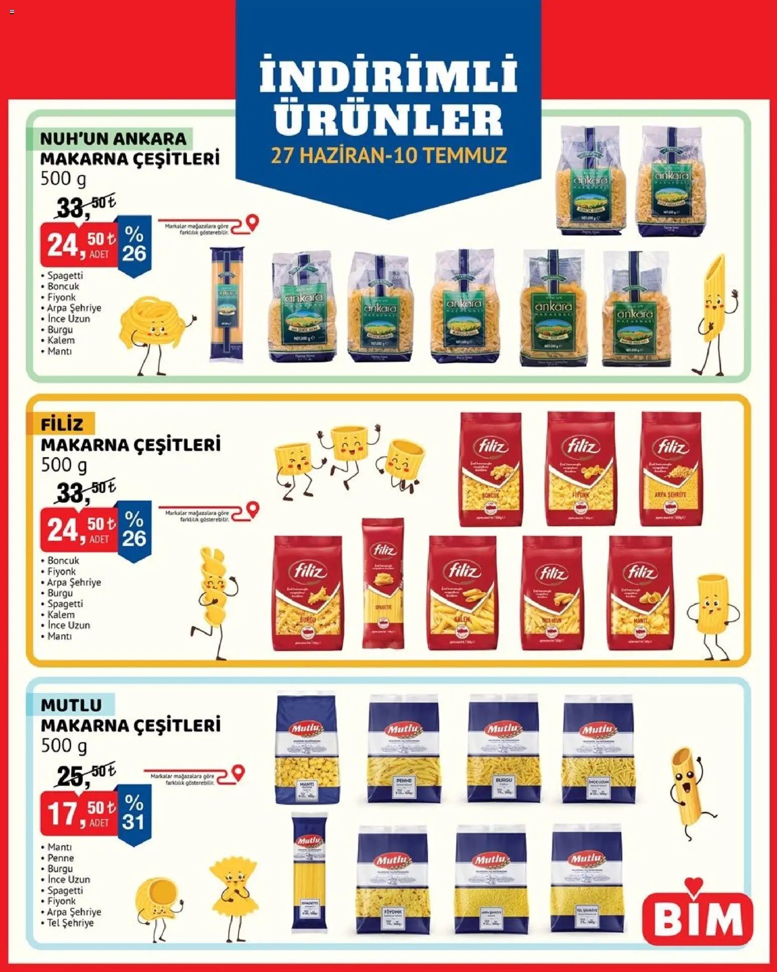 BİM - İndirimli Ürünler