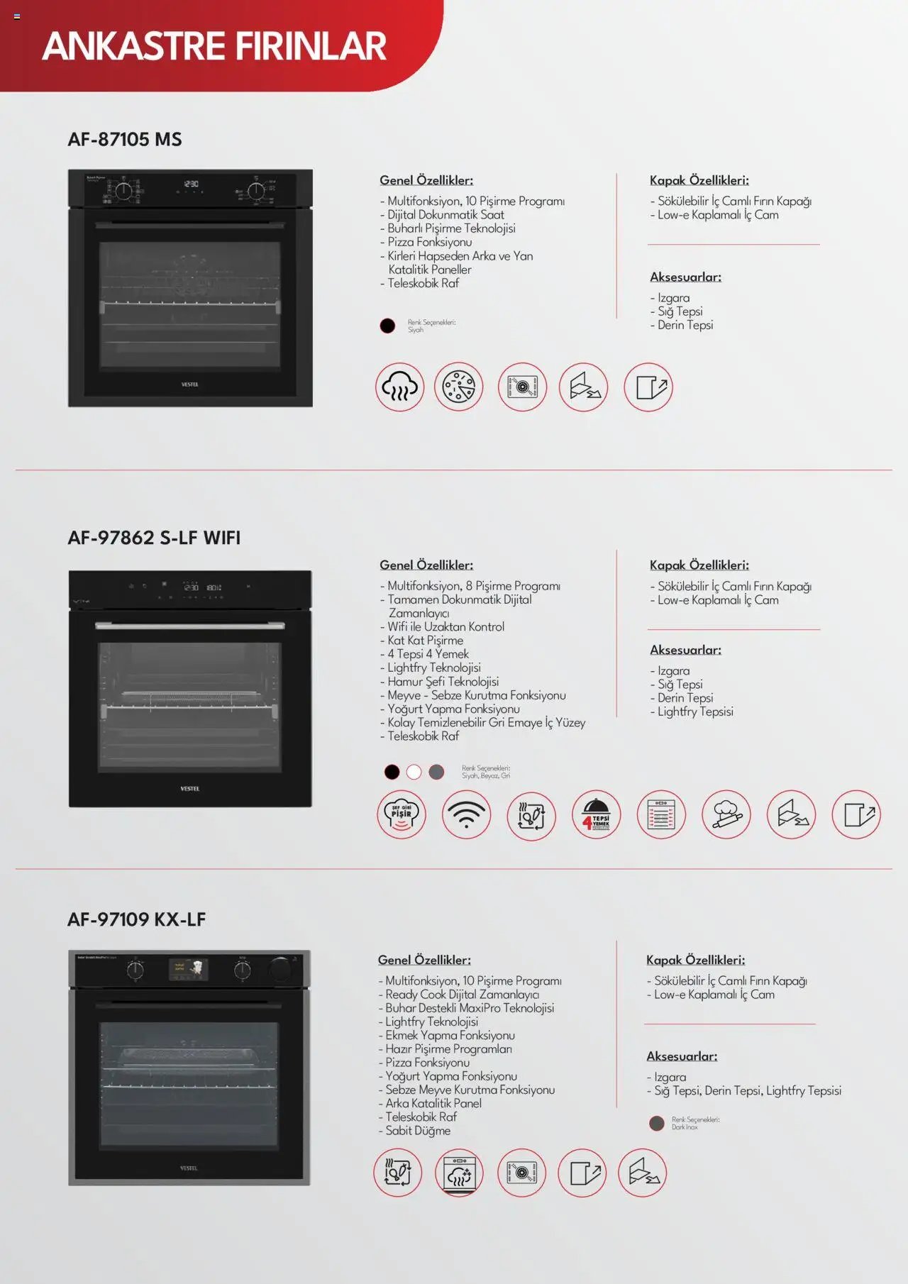 Vestel Ankastre Katalog