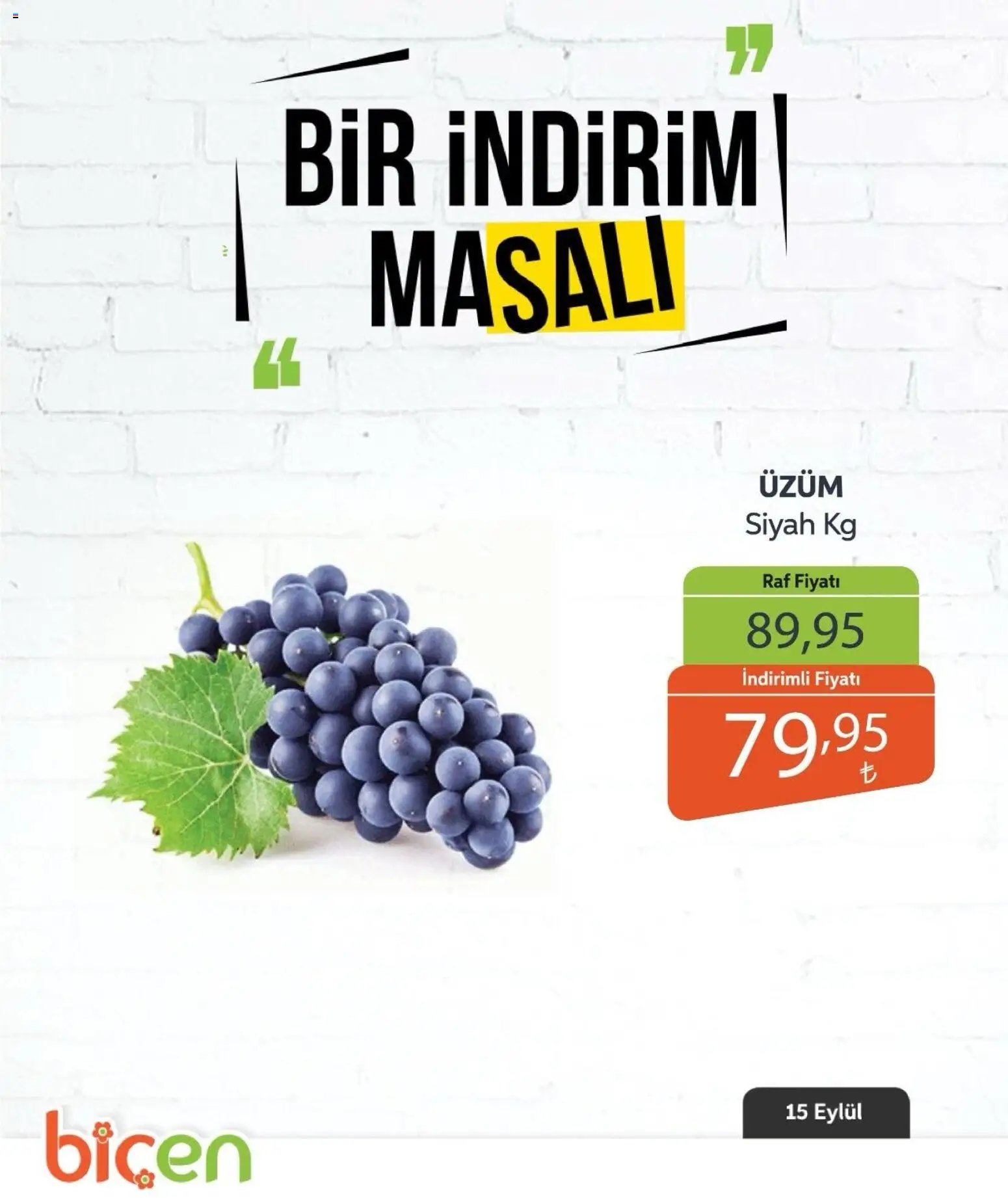 Biçen Market - Bir İndirim MaSalı - meyve