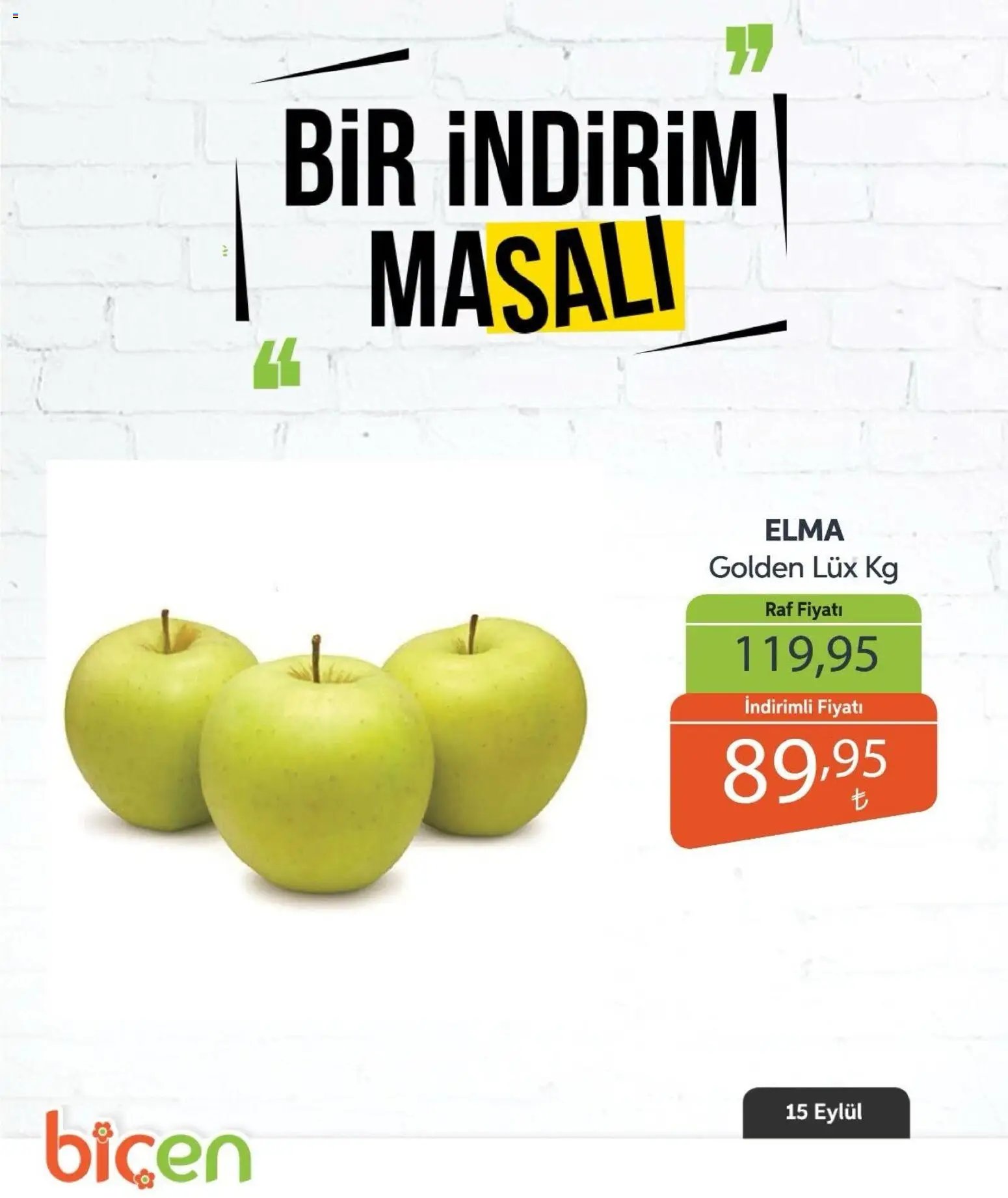 Biçen Market - Bir İndirim MaSalı - meyve