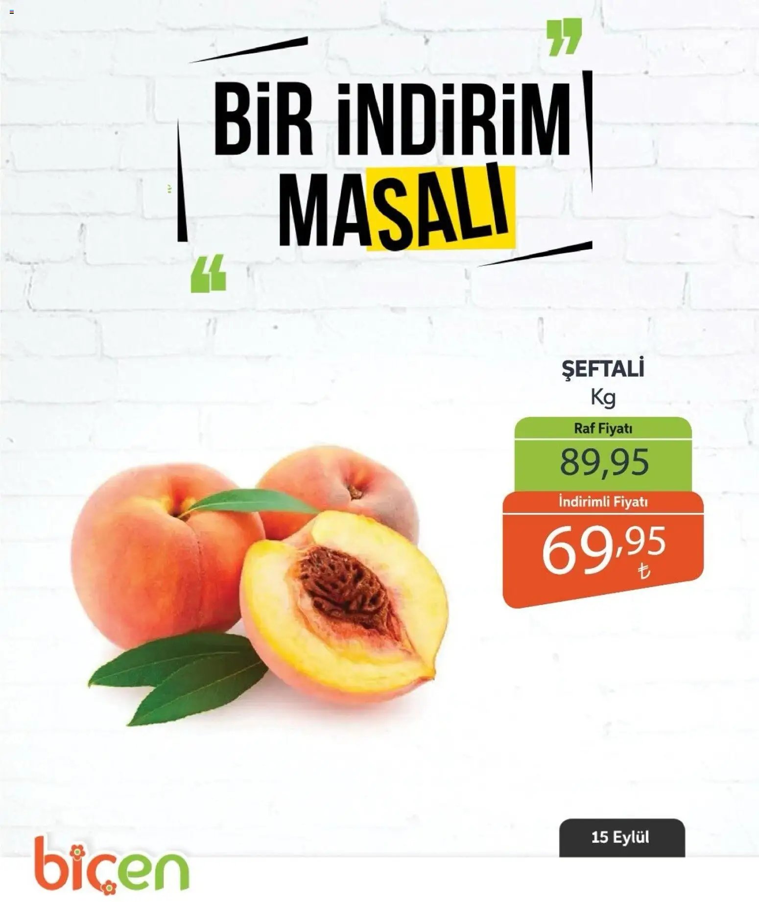 Biçen Market - Bir İndirim MaSalı - meyve