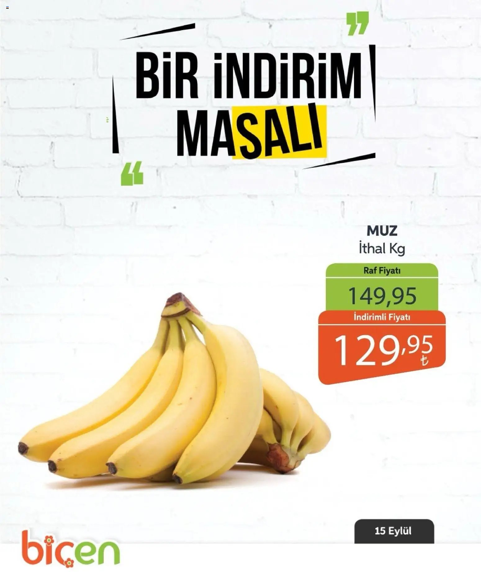 Biçen Market - Bir İndirim MaSalı - meyve