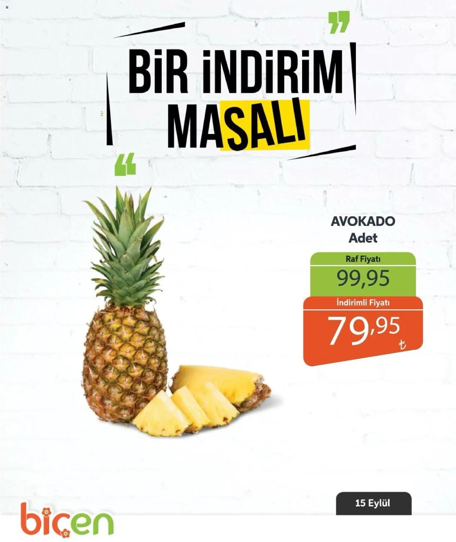 Biçen Market - Bir İndirim MaSalı - meyve