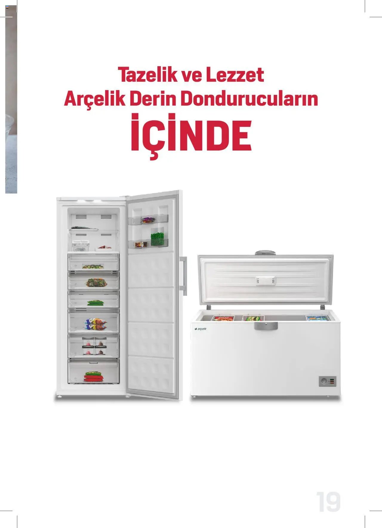 Arçelik Katalog - Dondurucu Kullanımında Püf Noktaları