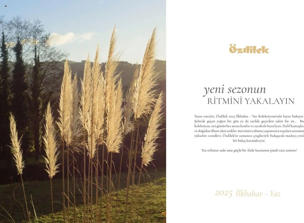 Özdilek İlkbahar Yaz 2025