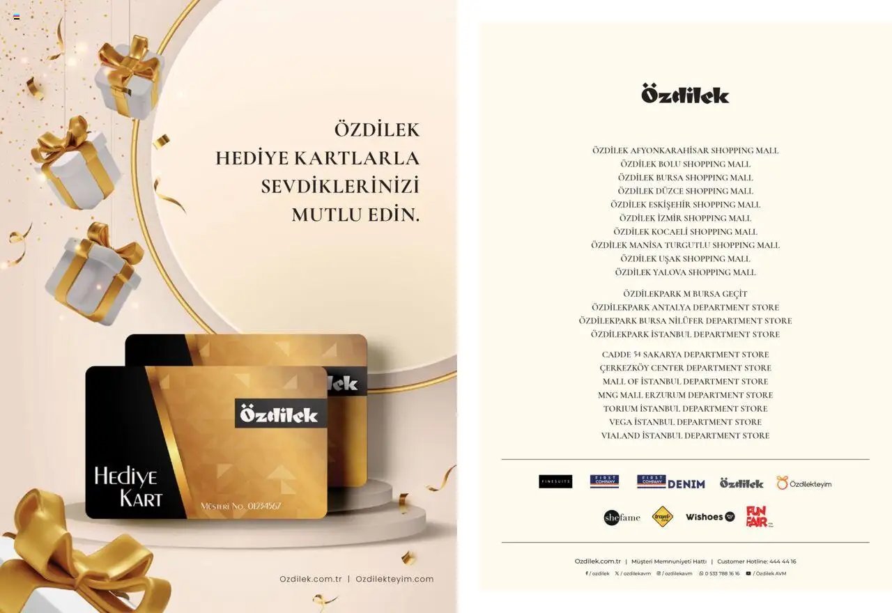 Özdilek İlkbahar Yaz 2025