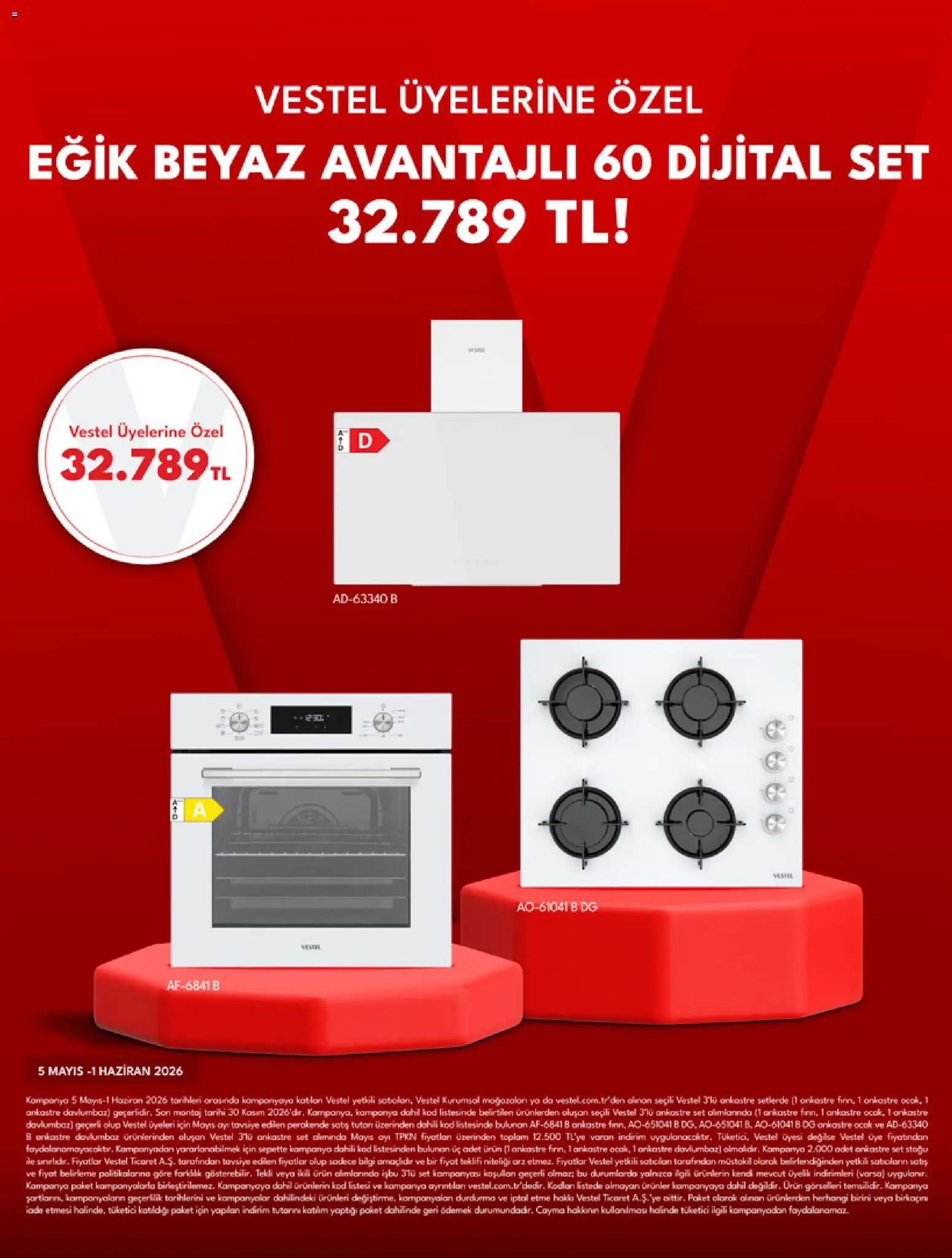 Vestel - Ankastre Ürünler