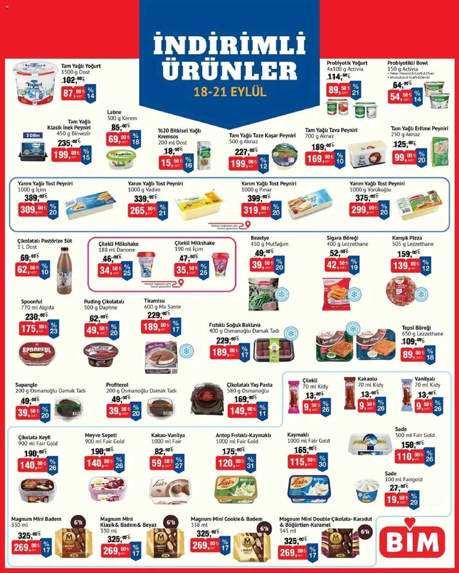 BİM - İndirimli Ürünler