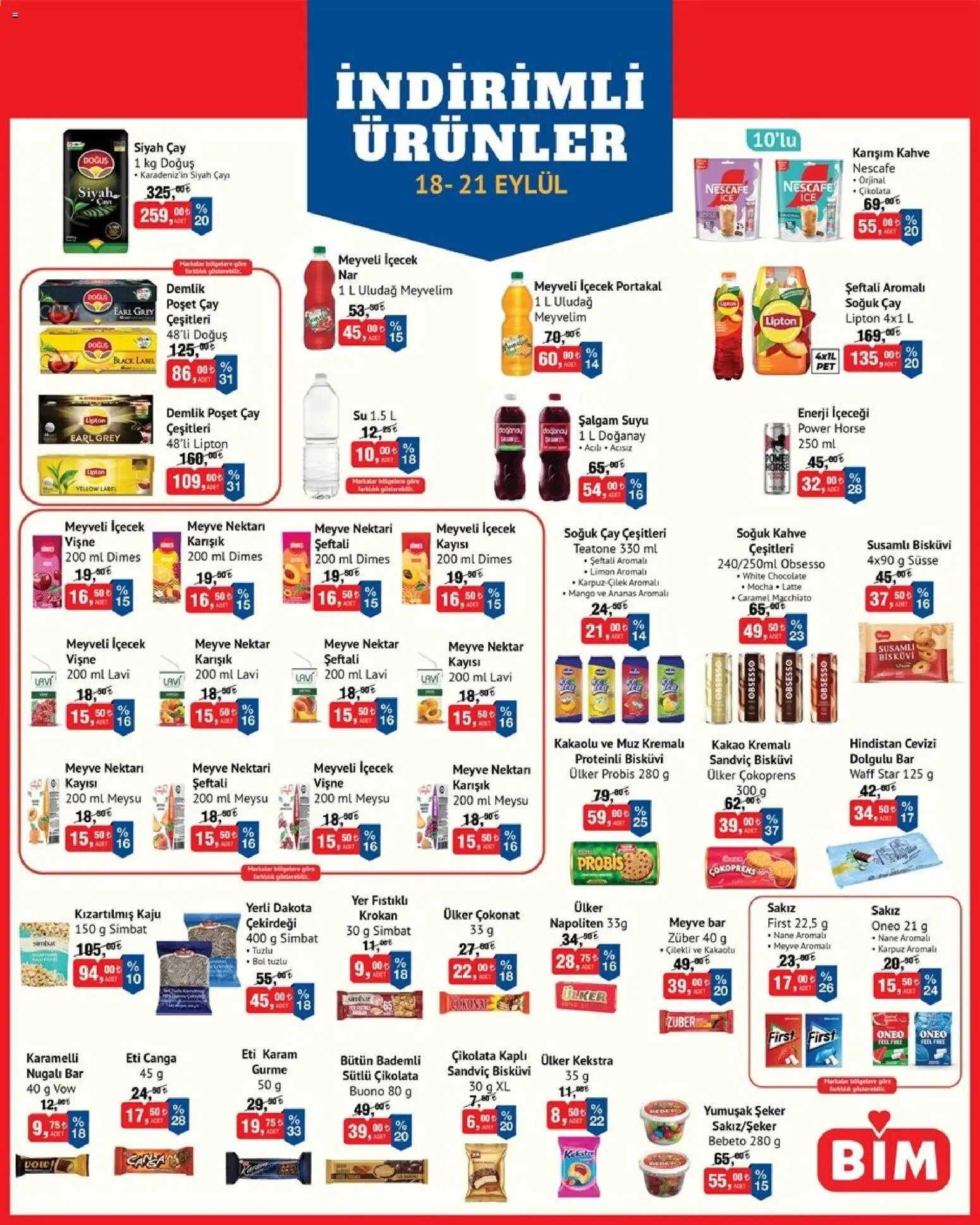 BİM - İndirimli Ürünler