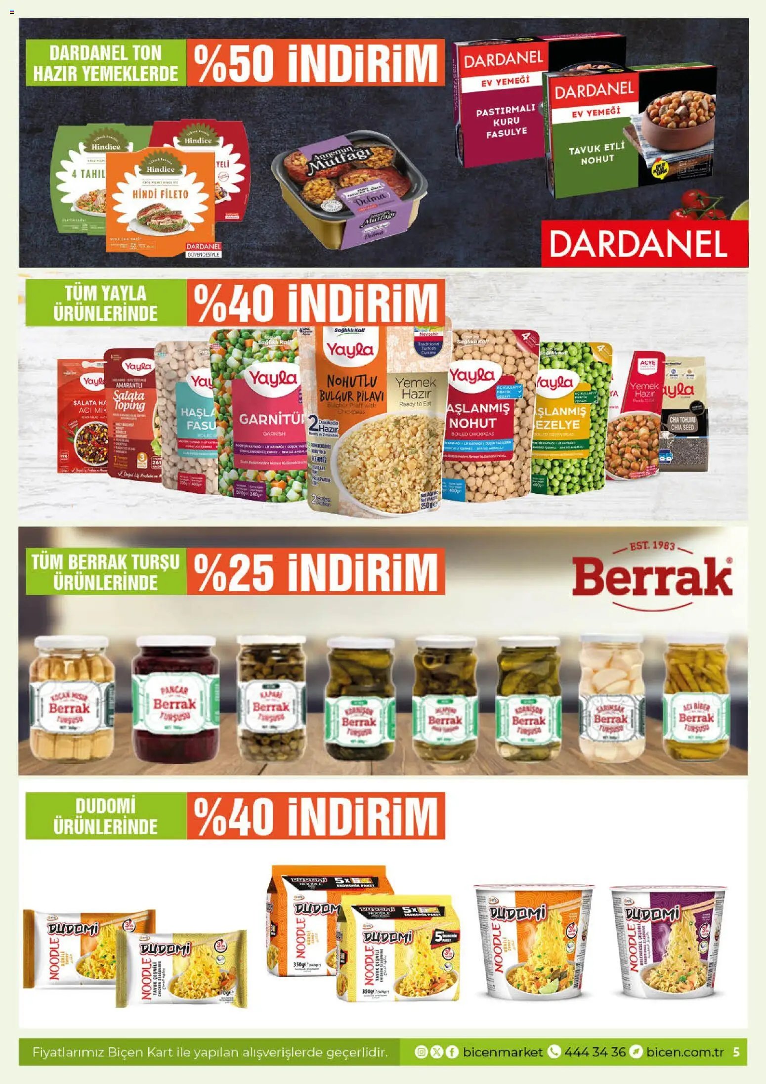 Biçen Market Katalog