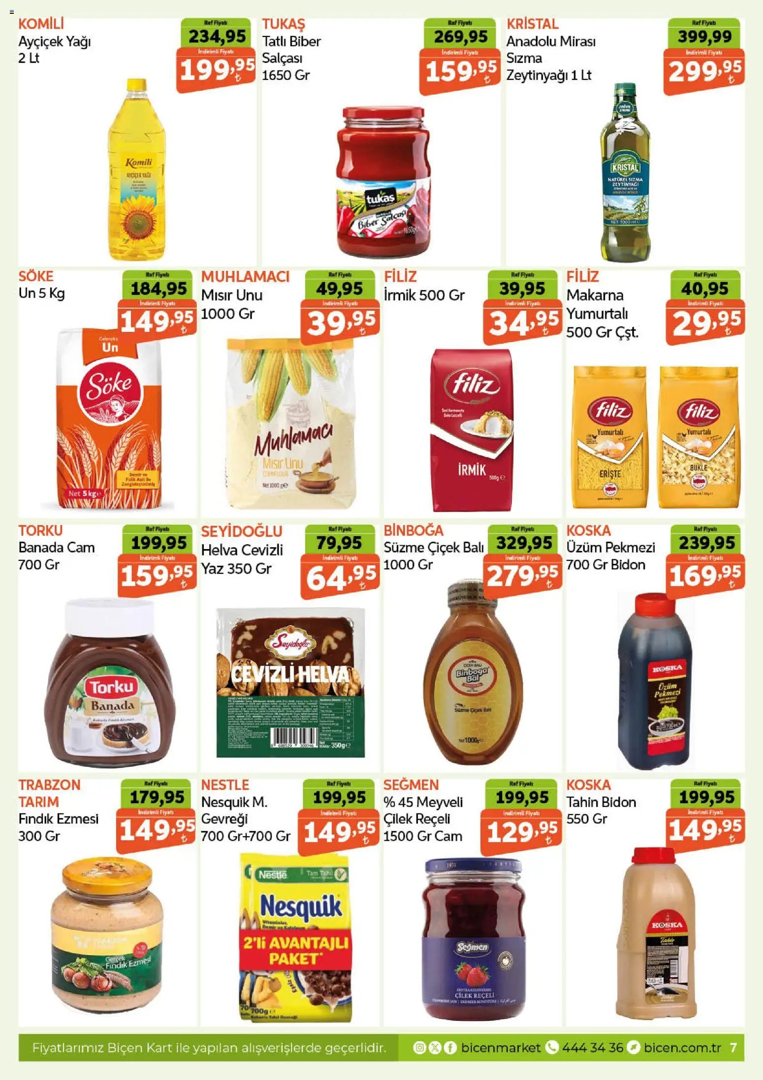 Biçen Market Katalog