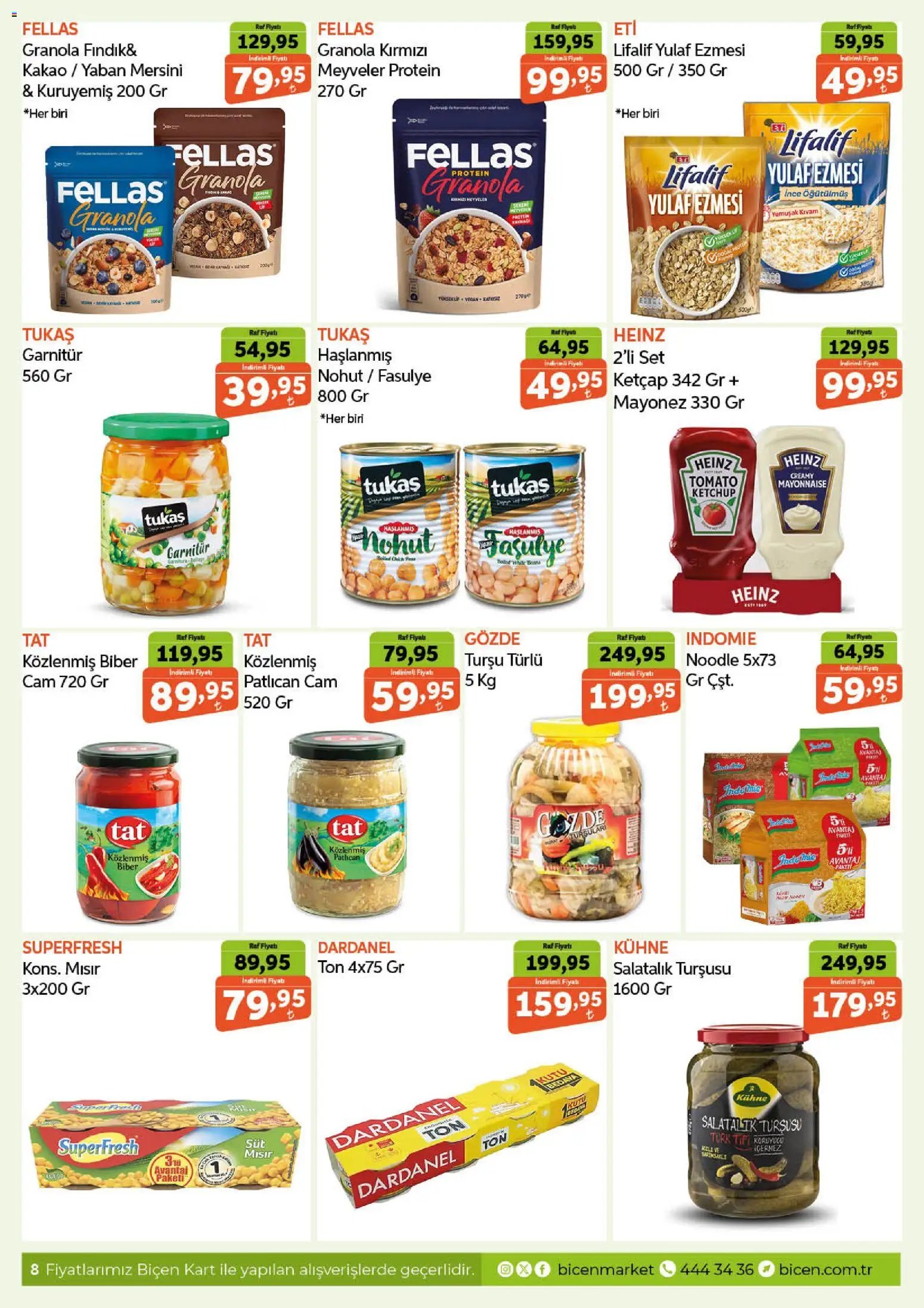 Biçen Market Katalog