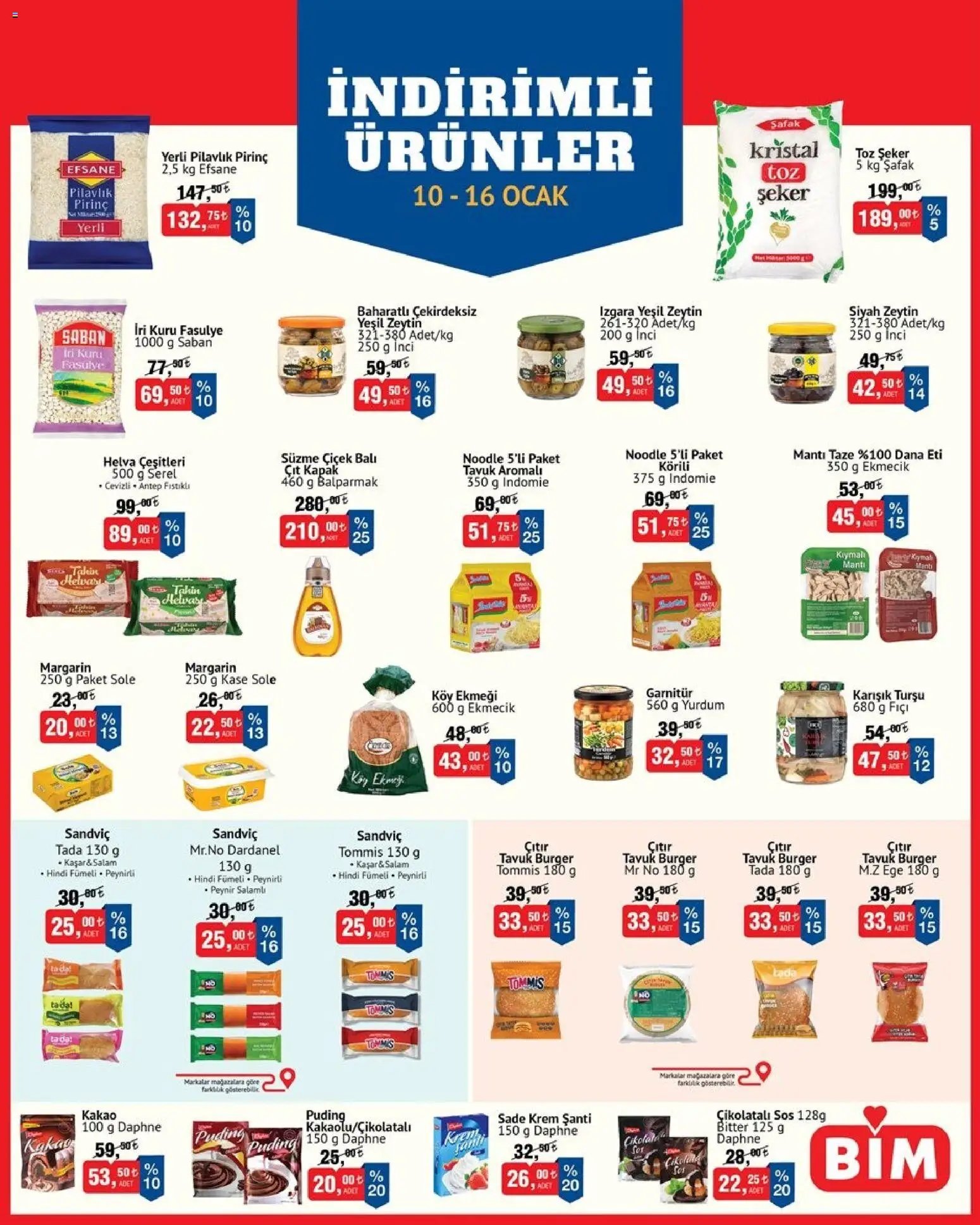 BİM İndirimli Ürünler