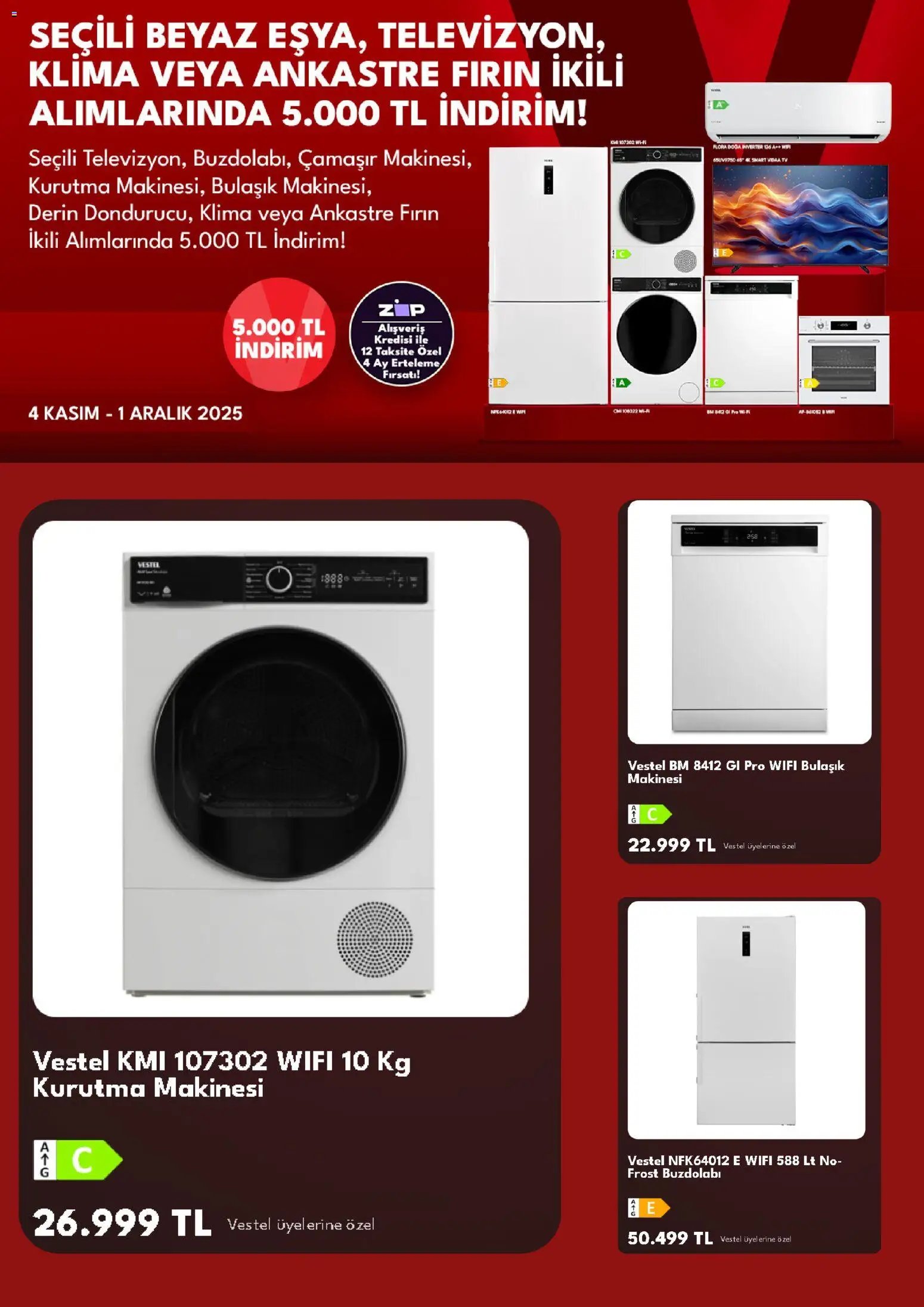 Vestel Black Friday