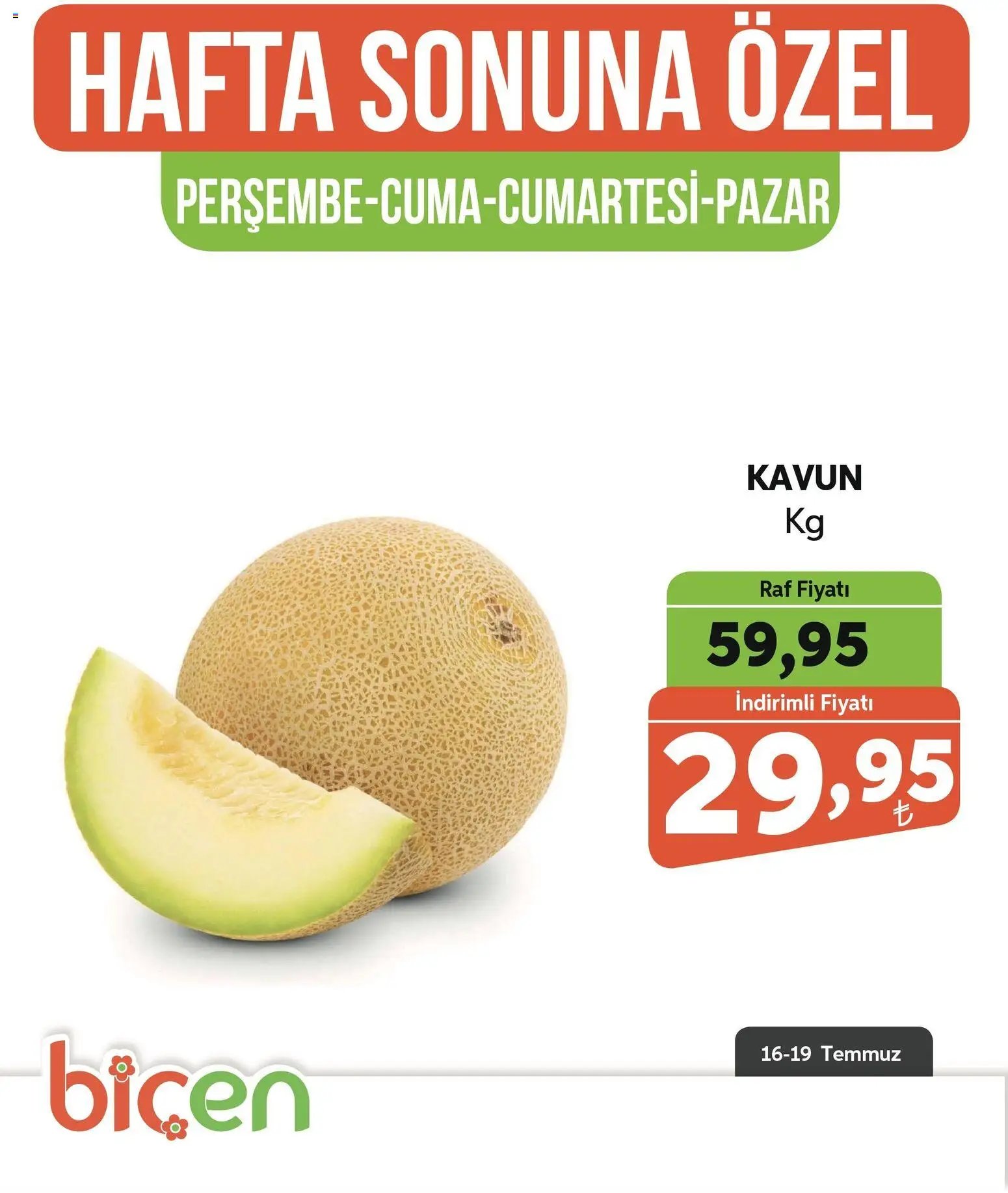 Biçen Market - Hafta Sonuna Özel