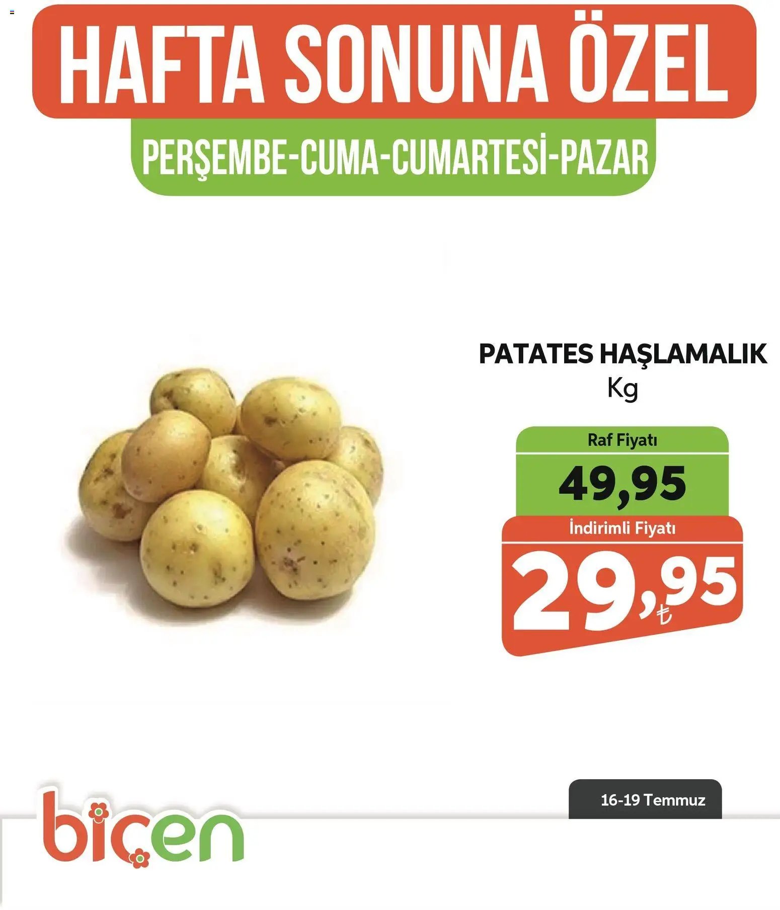 Biçen Market - Hafta Sonuna Özel