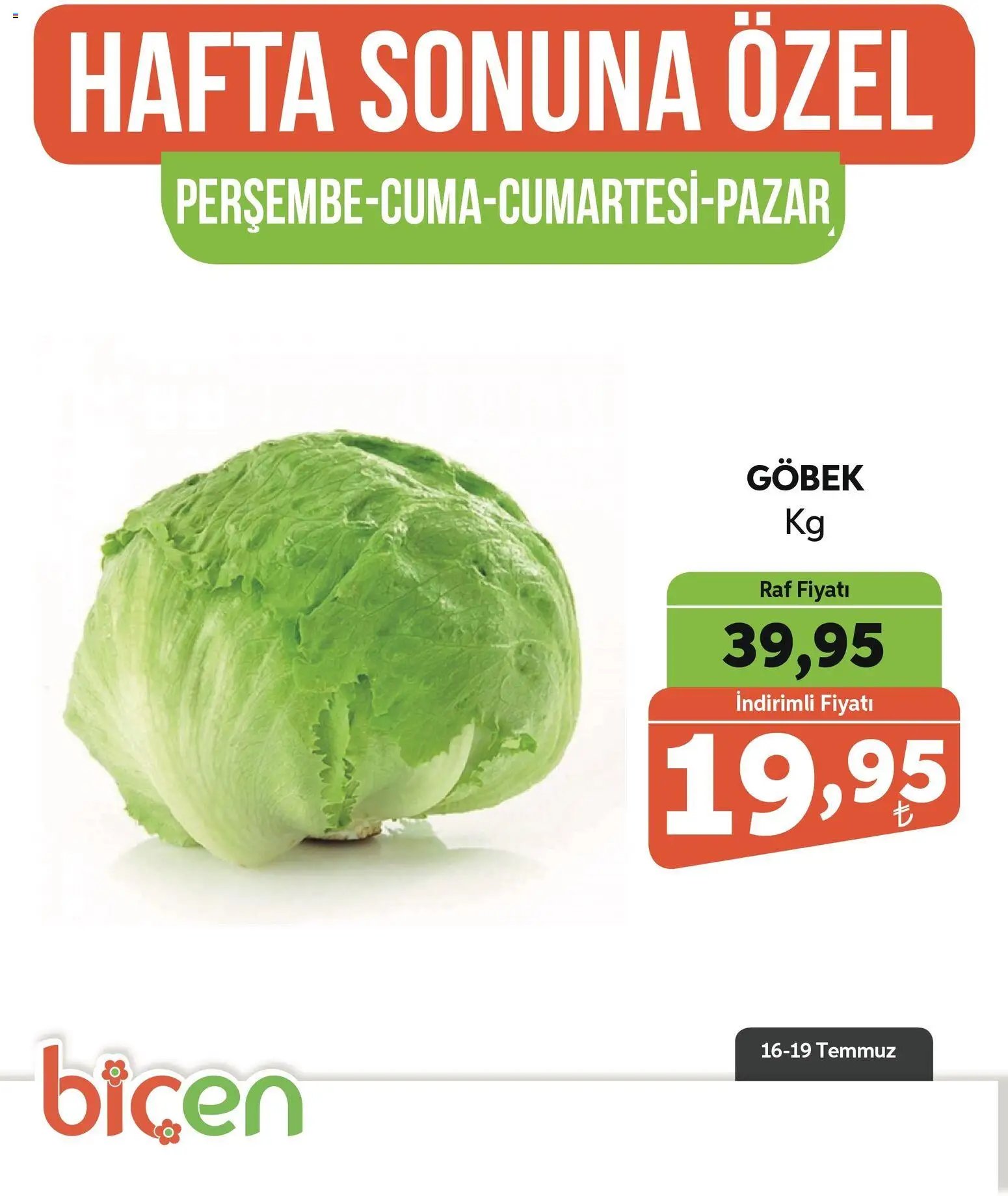 Biçen Market - Hafta Sonuna Özel