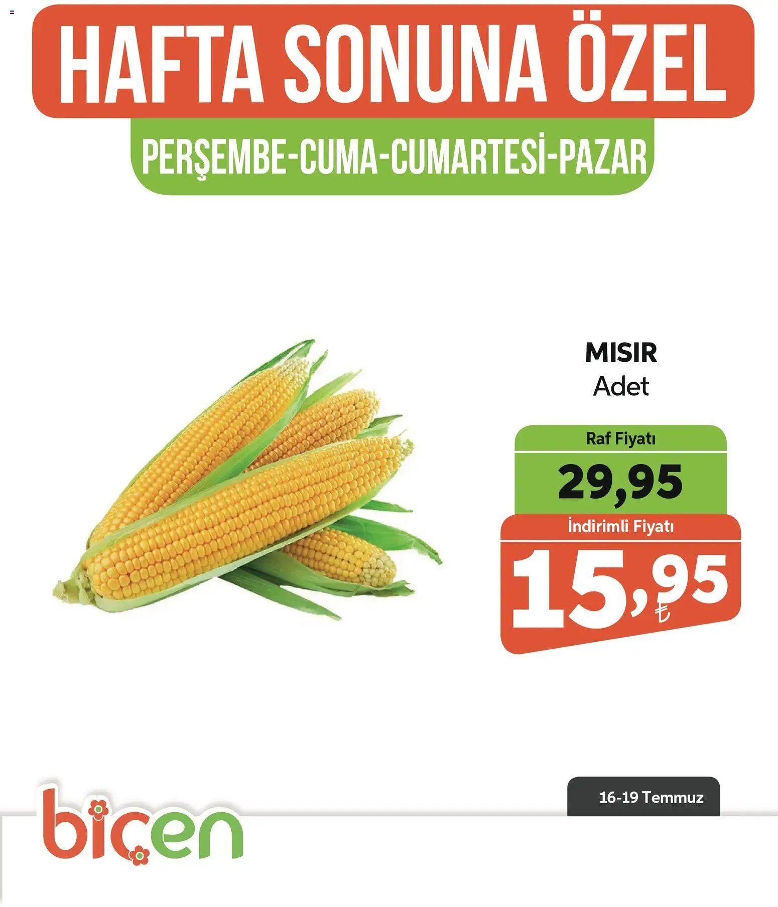 Biçen Market - Hafta Sonuna Özel