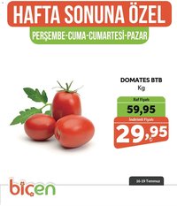 Biçen Market - Hafta Sonuna Özel