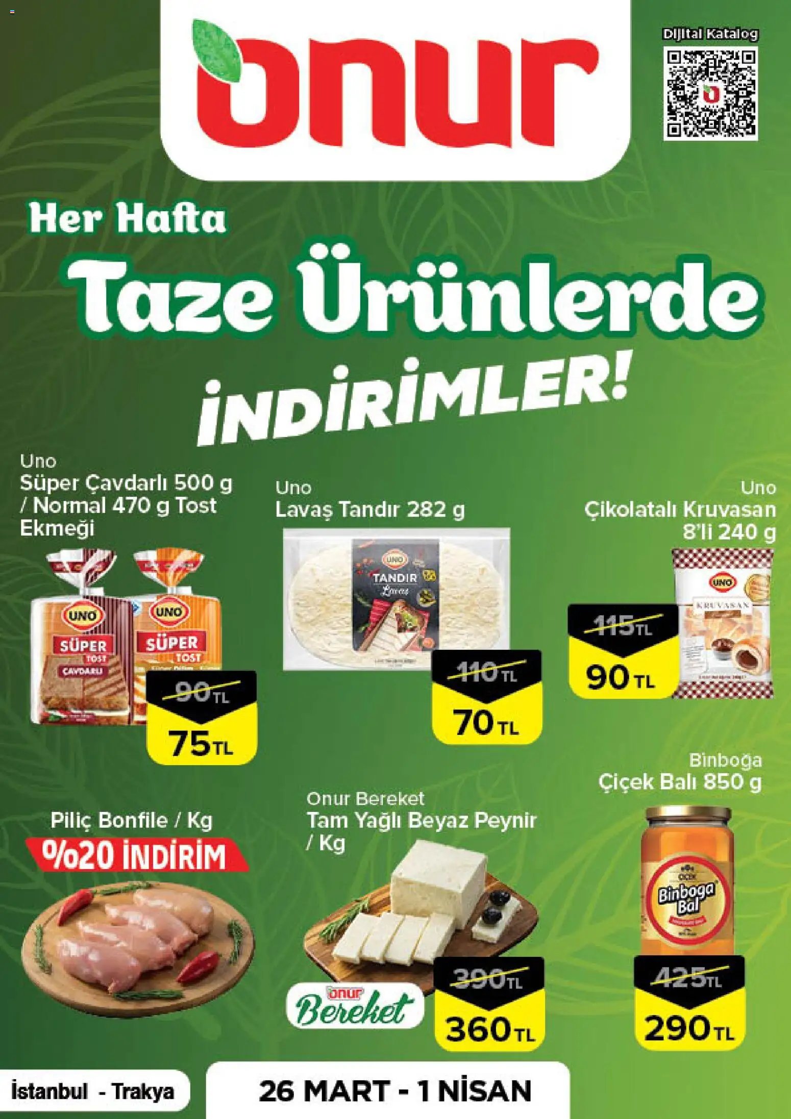 Onur Market - Taze Ürünlerde İndirimler - İstanbul & Trakya