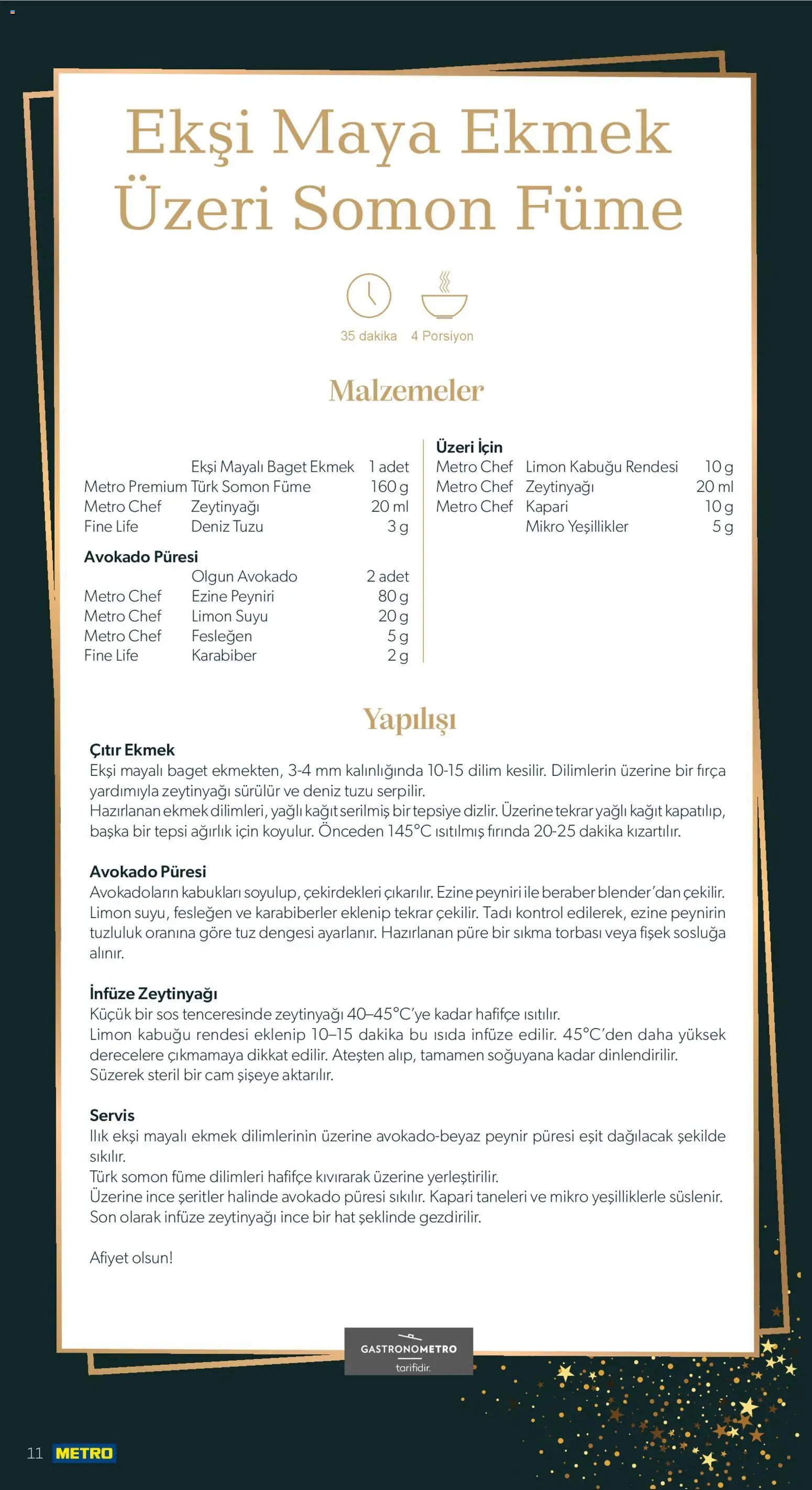 Metro - Yılbaşı Sofra Kataloğu