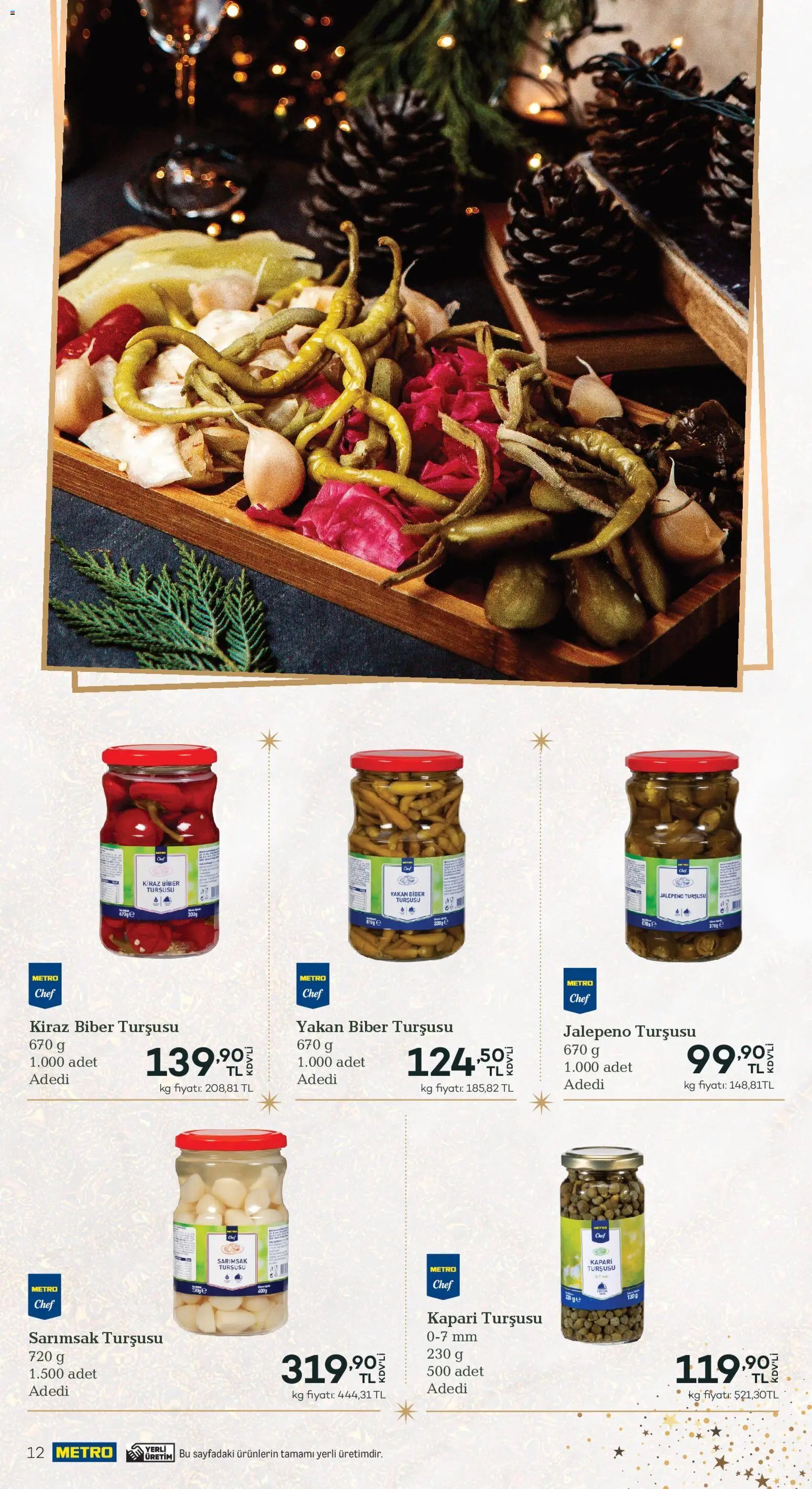Metro - Yılbaşı Sofra Kataloğu