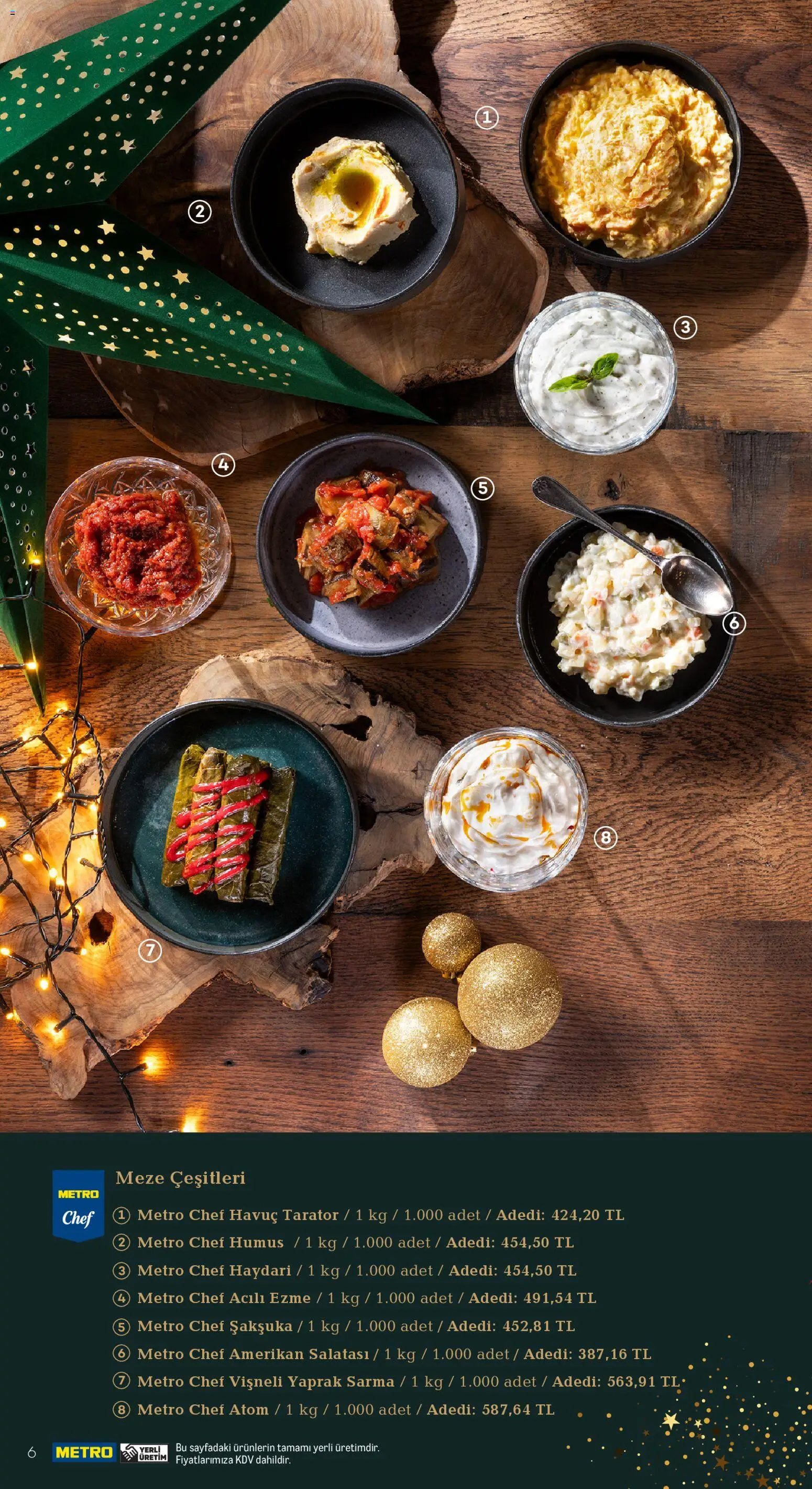 Metro - Yılbaşı Sofra Kataloğu