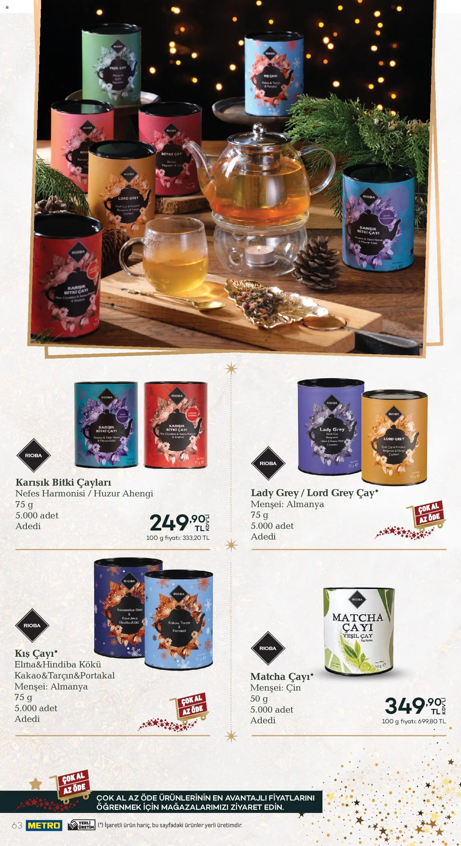 Metro - Yılbaşı Sofra Kataloğu