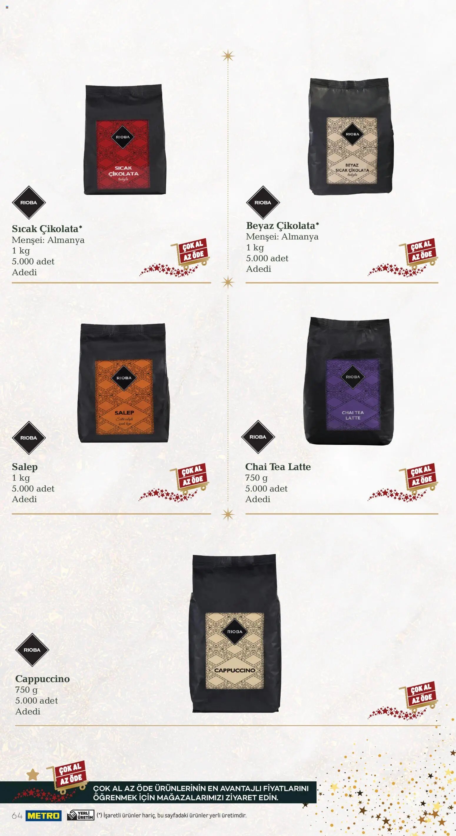 Metro - Yılbaşı Sofra Kataloğu