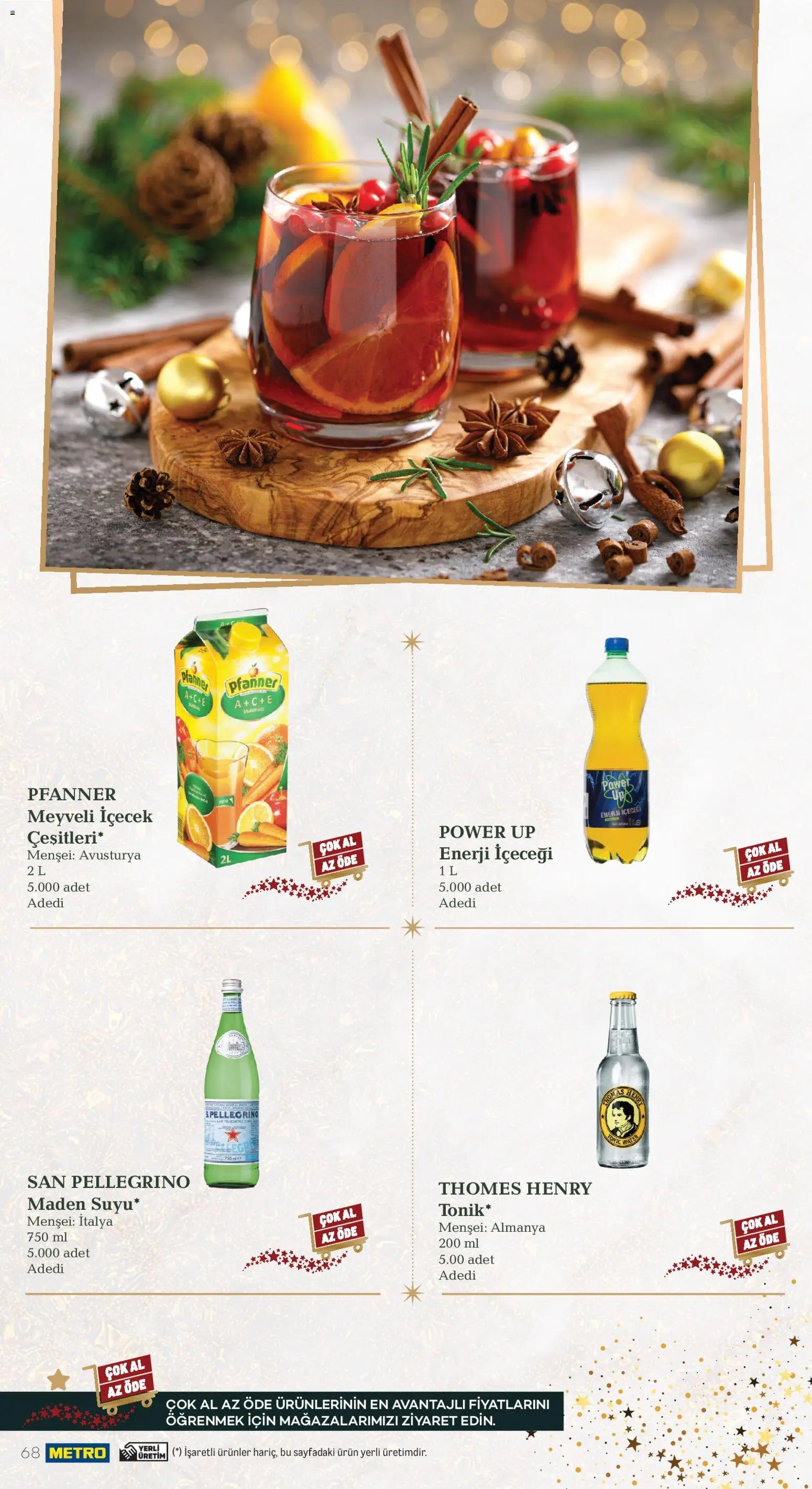 Metro - Yılbaşı Sofra Kataloğu