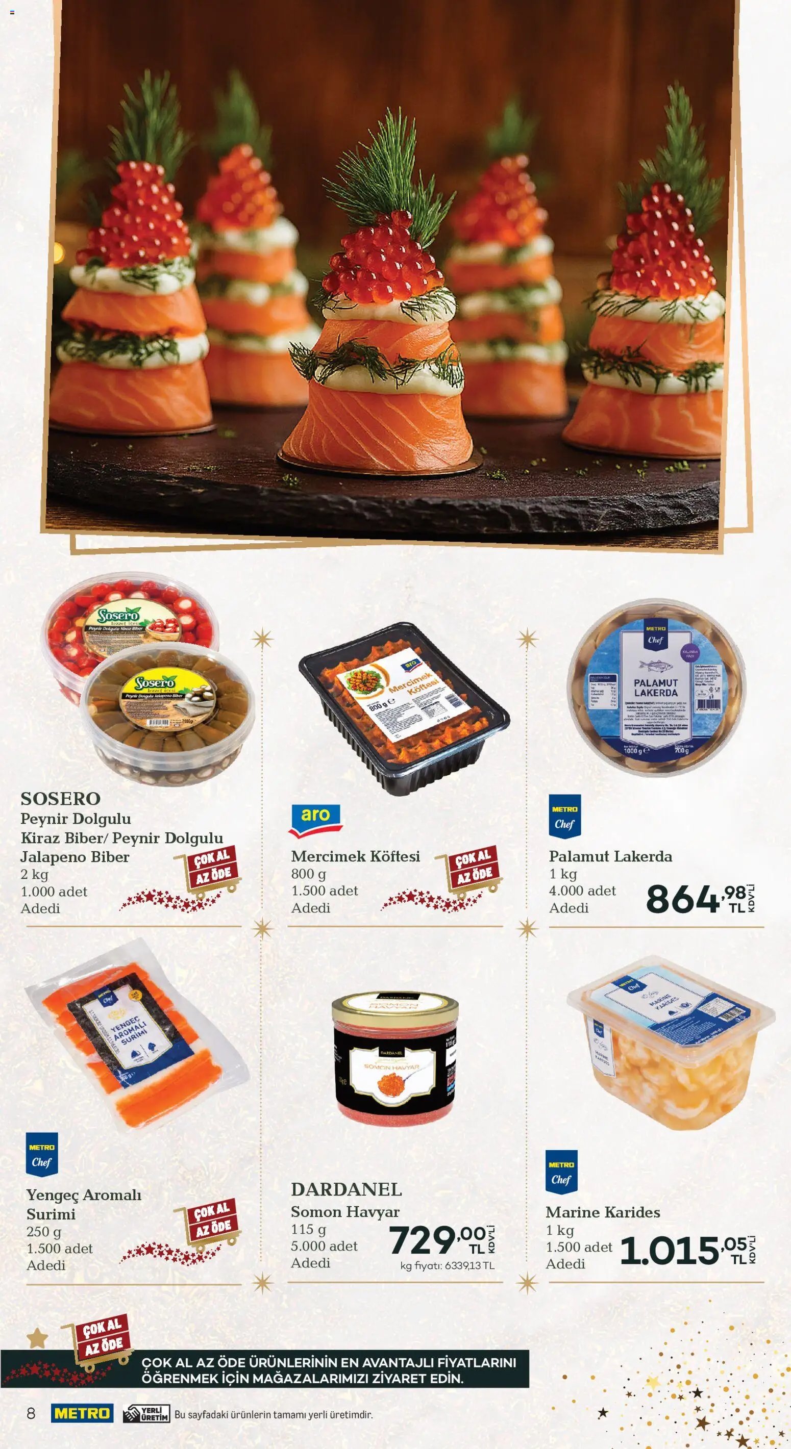 Metro - Yılbaşı Sofra Kataloğu