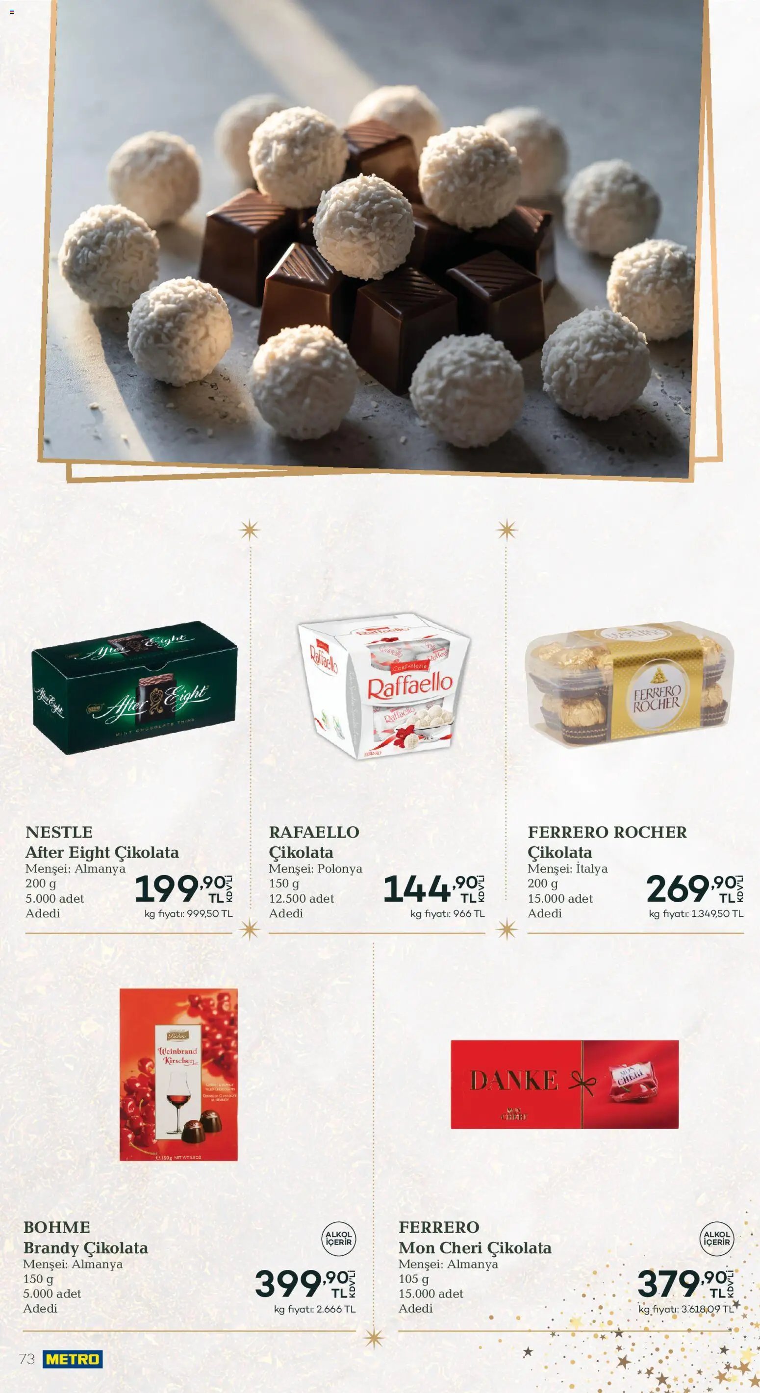 Metro - Yılbaşı Sofra Kataloğu