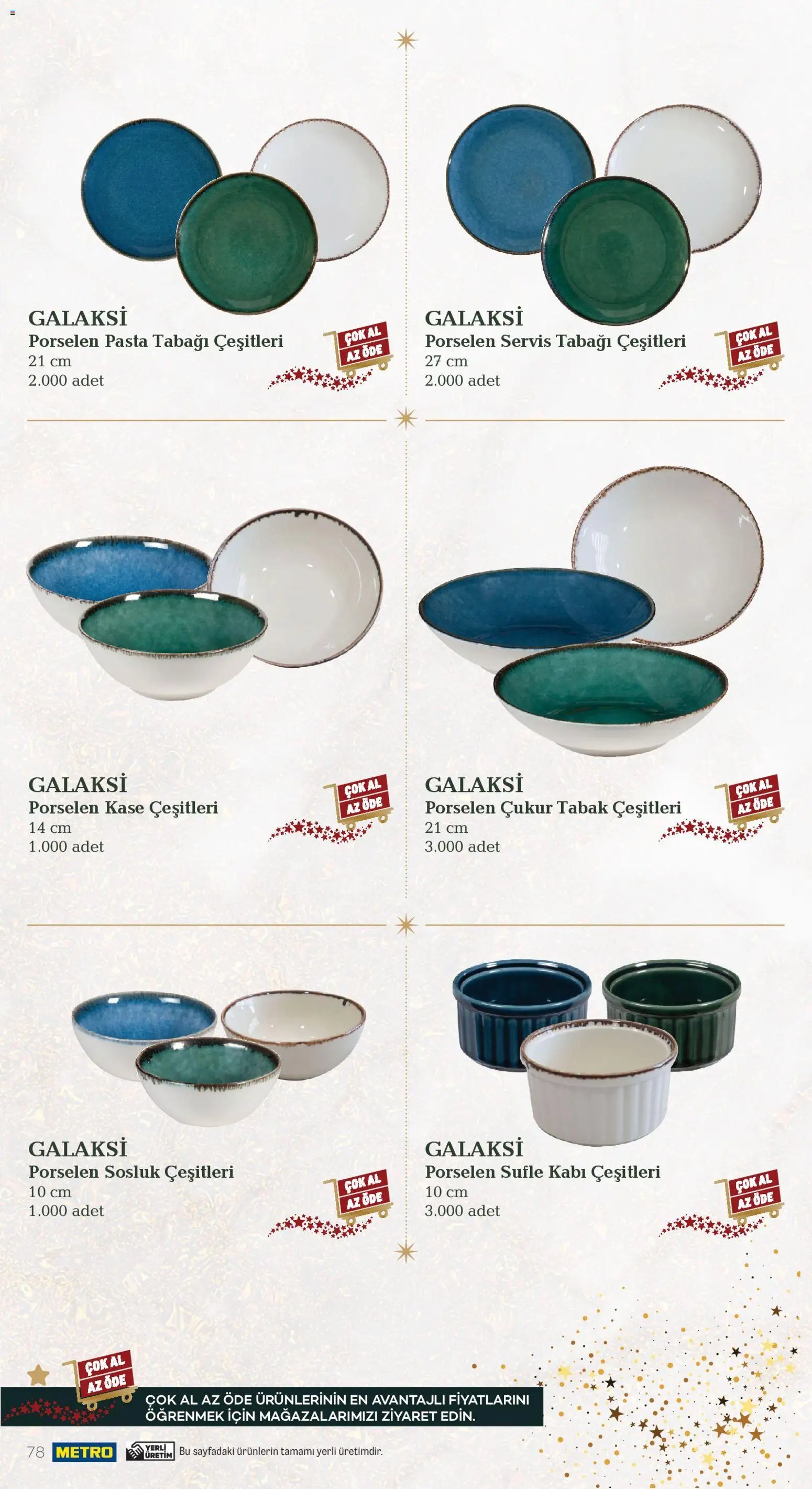 Metro - Yılbaşı Sofra Kataloğu