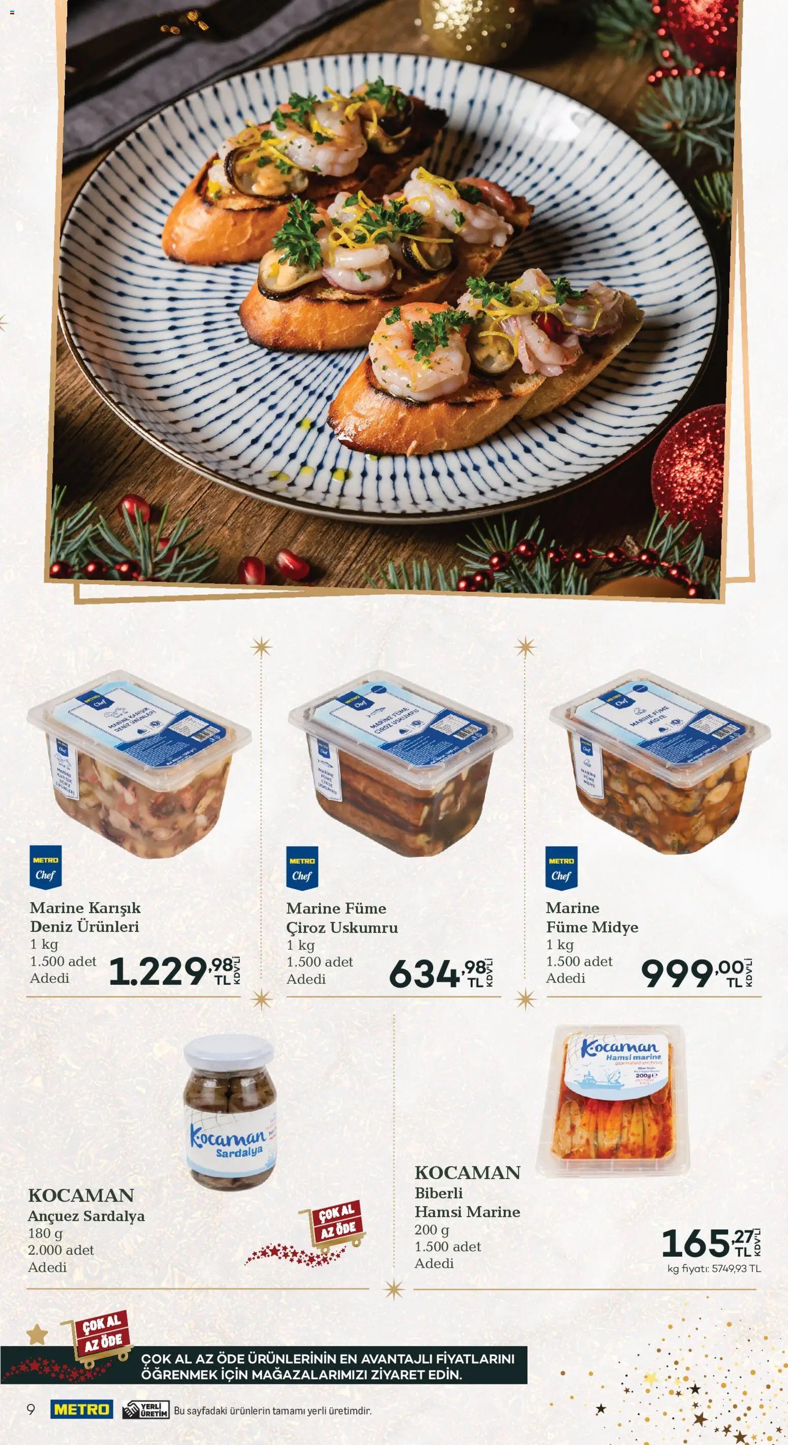 Metro - Yılbaşı Sofra Kataloğu