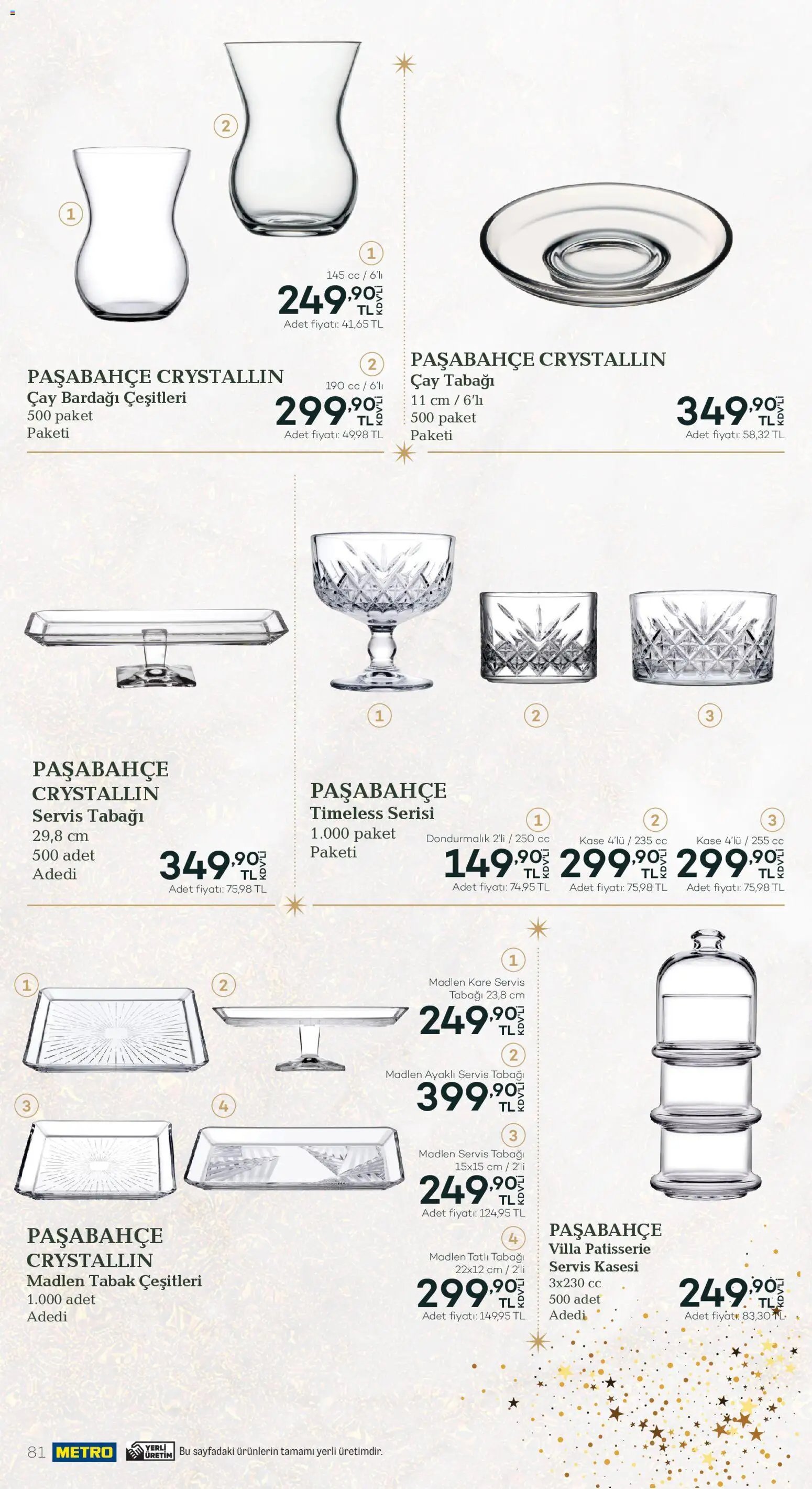 Metro - Yılbaşı Sofra Kataloğu