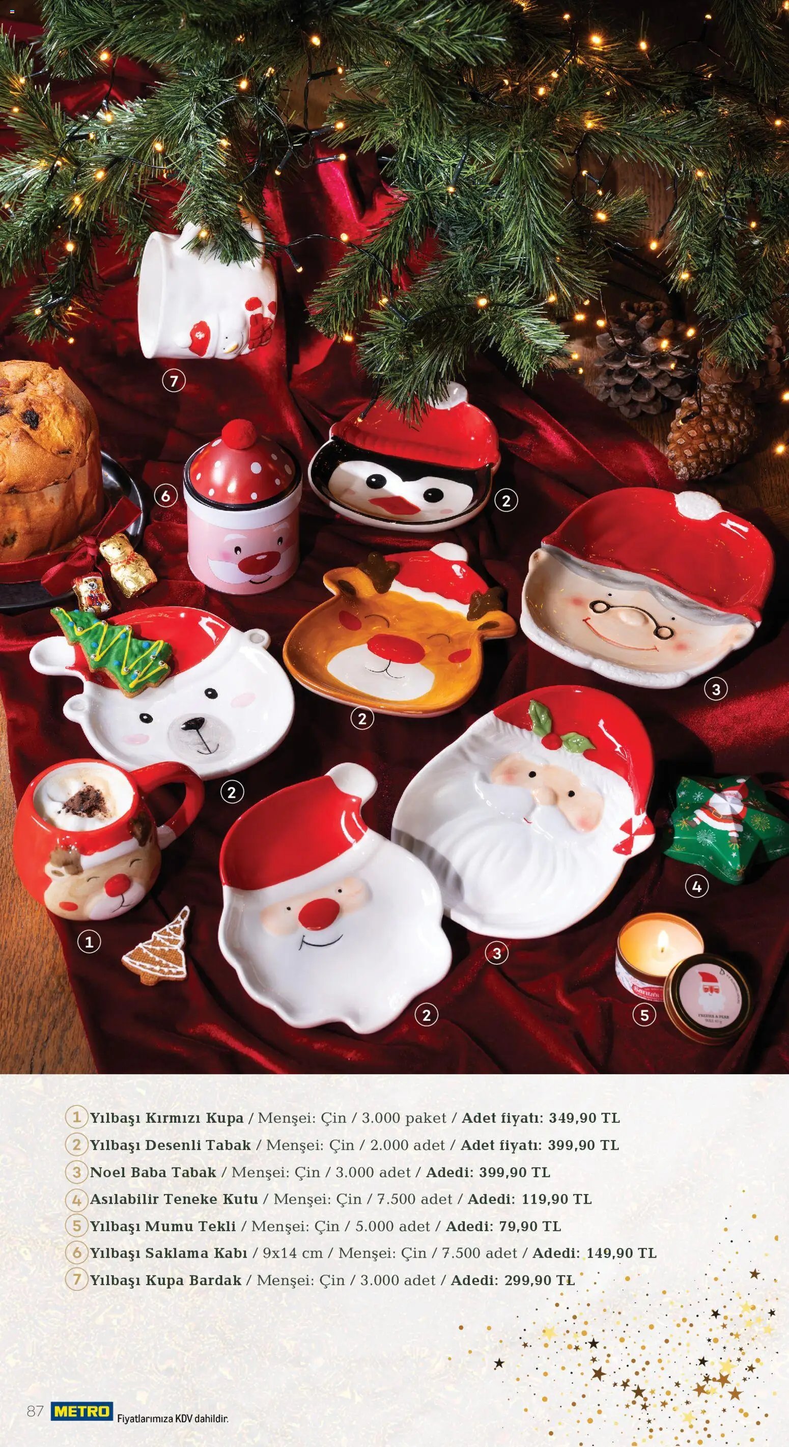 Metro - Yılbaşı Sofra Kataloğu