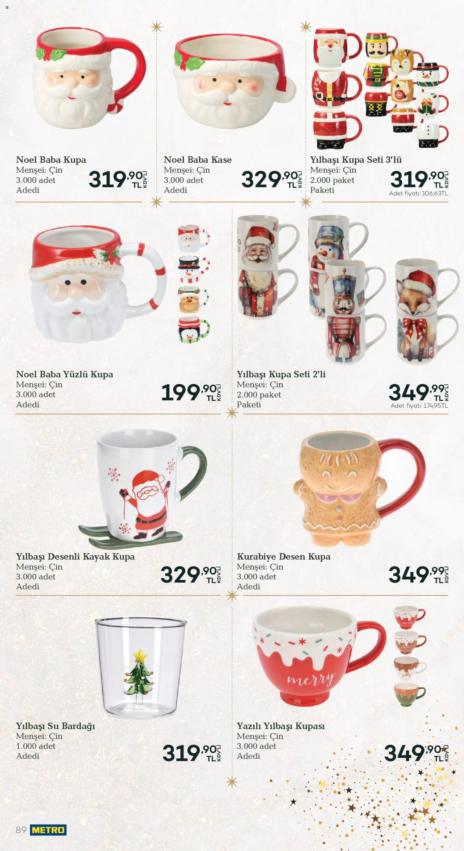 Metro - Yılbaşı Sofra Kataloğu