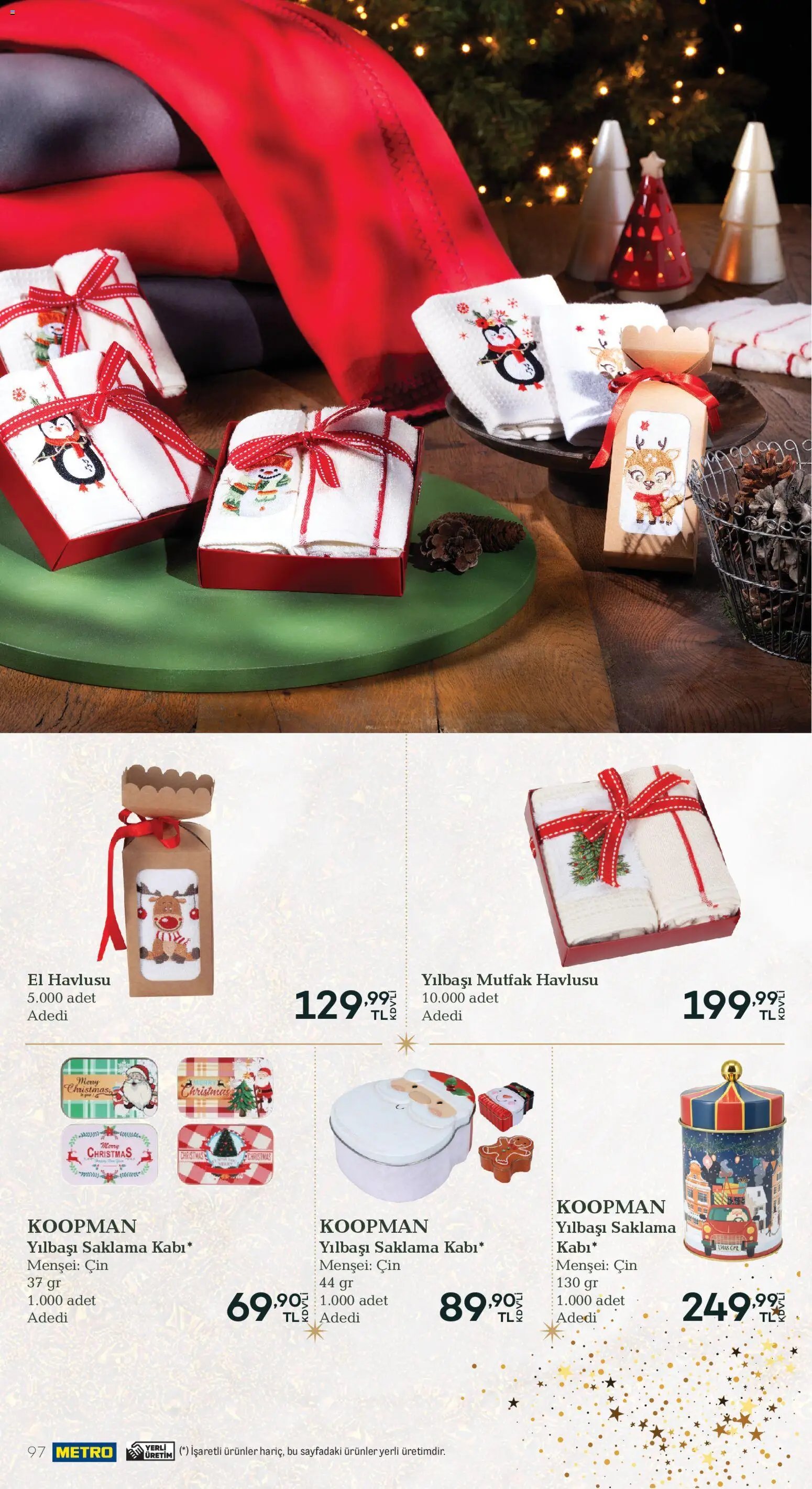 Metro - Yılbaşı Sofra Kataloğu