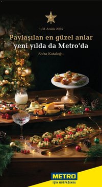 Metro - Yılbaşı Sofra Kataloğu