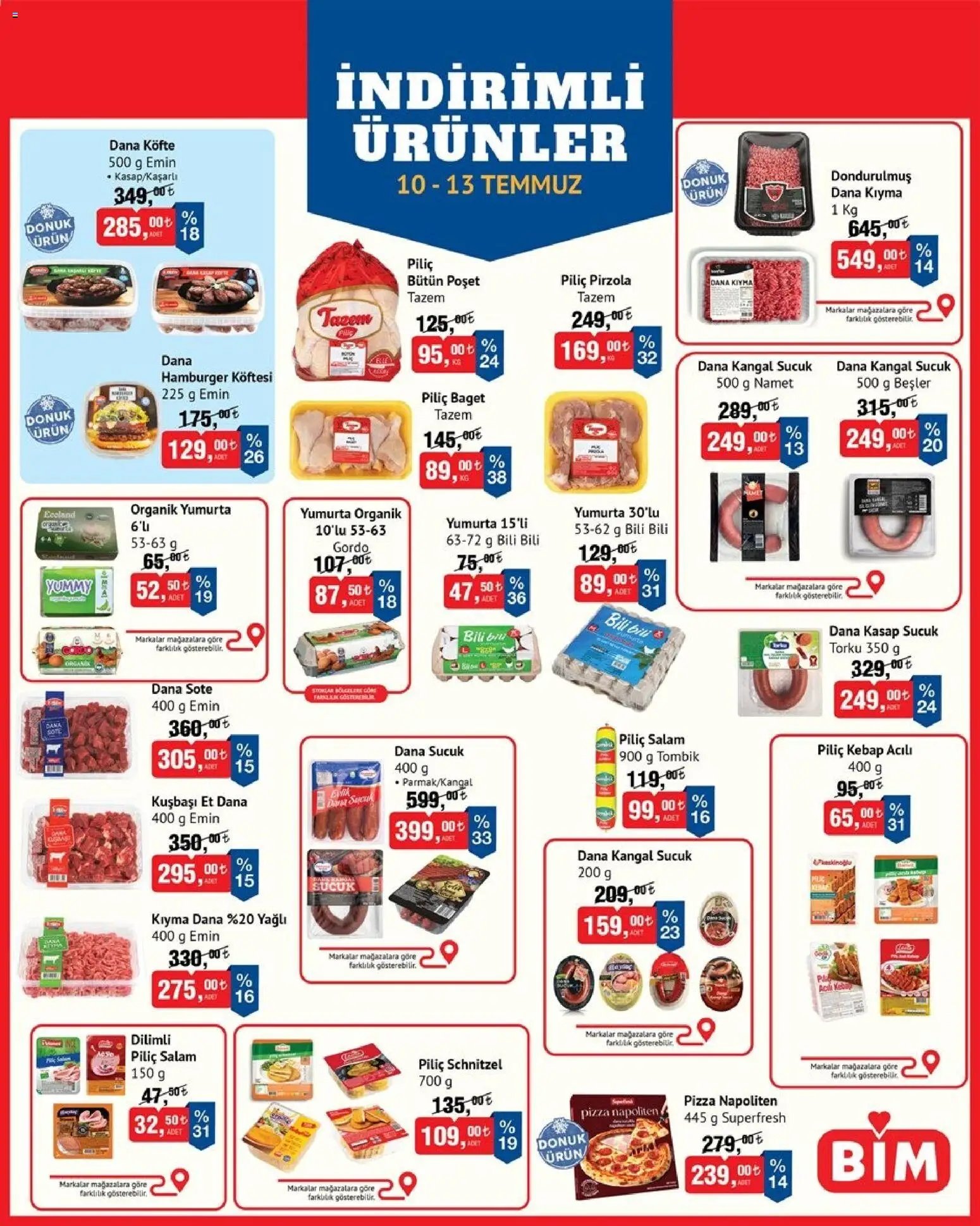 BİM - İndirimli Ürünler