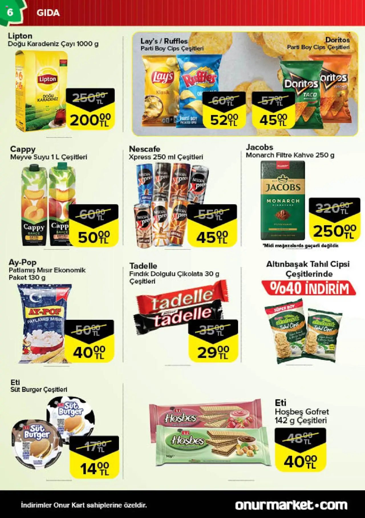Onur Market Katalog - Bursa