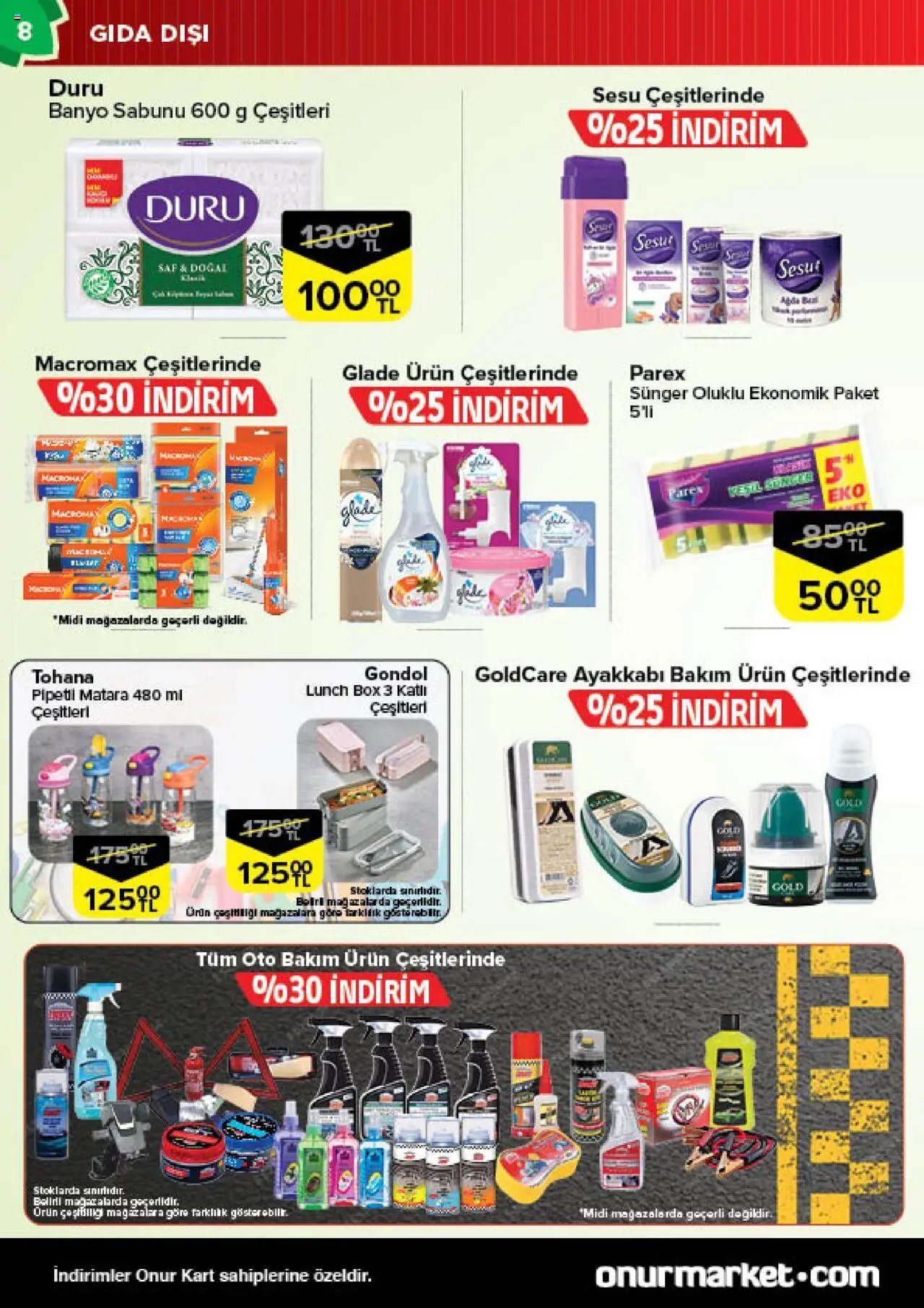 Onur Market Katalog - Bursa