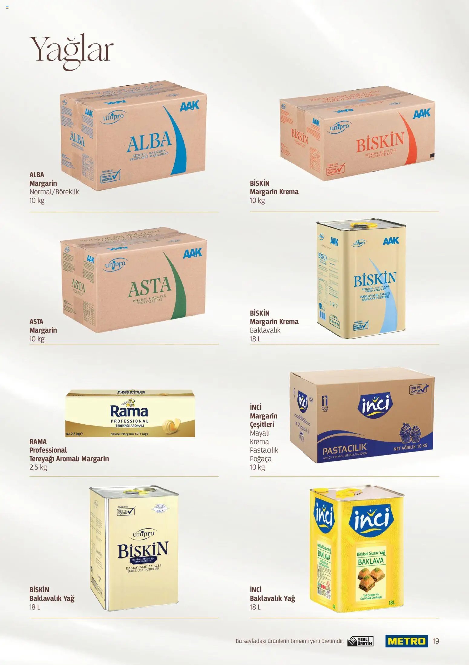 Metro - Pastacılık Kataloğu