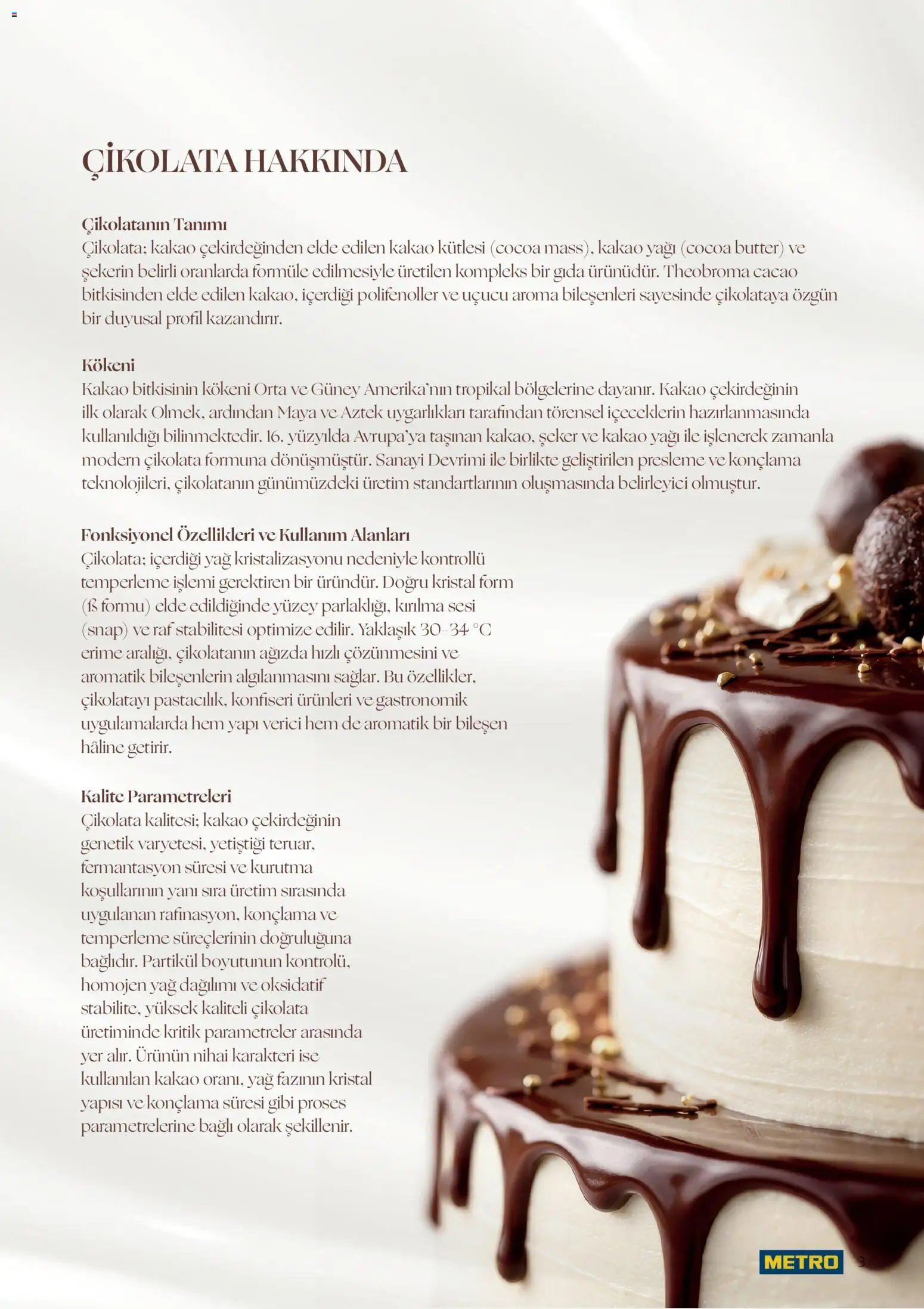 Metro - Pastacılık Kataloğu