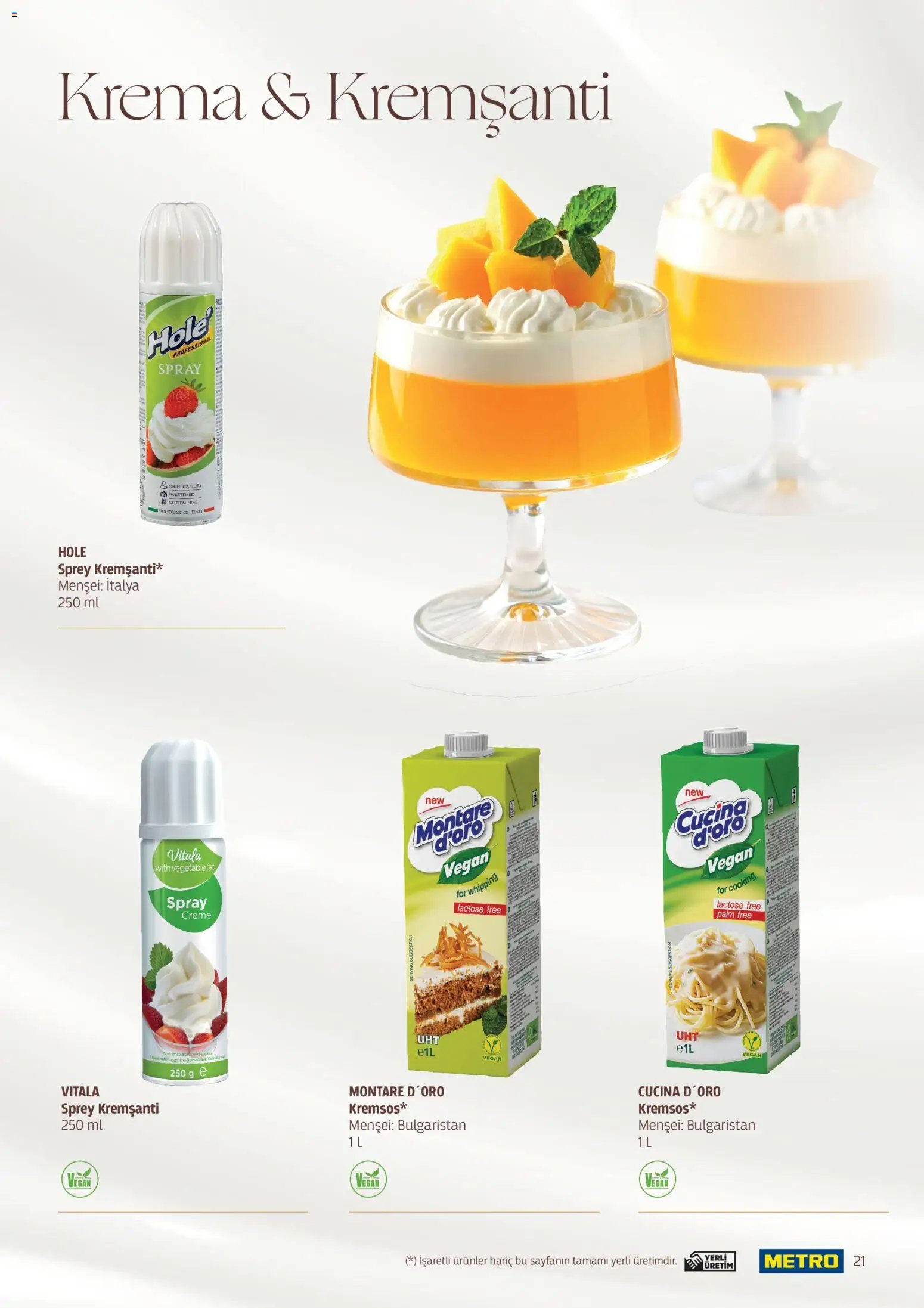 Metro - Pastacılık Kataloğu