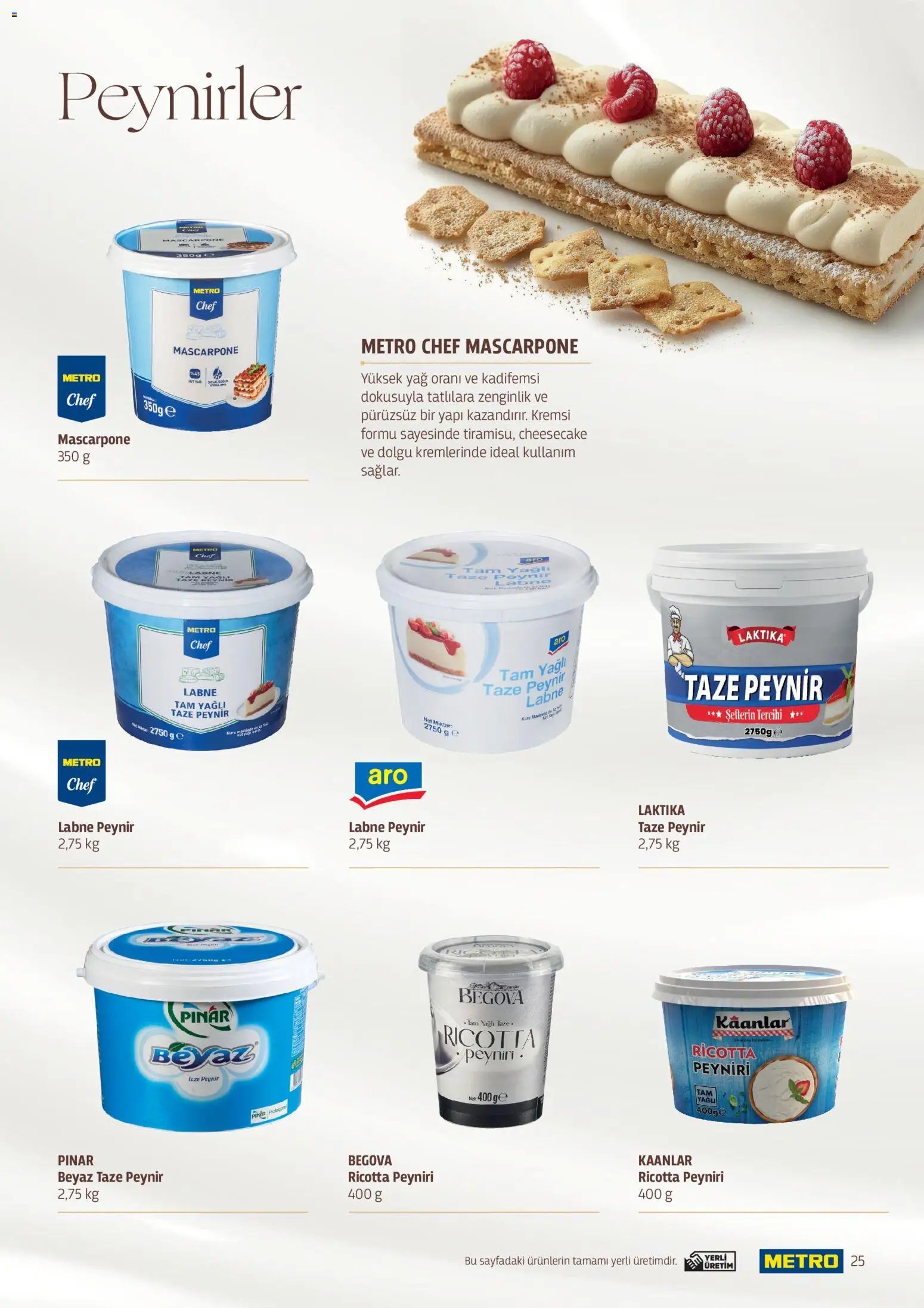 Metro - Pastacılık Kataloğu