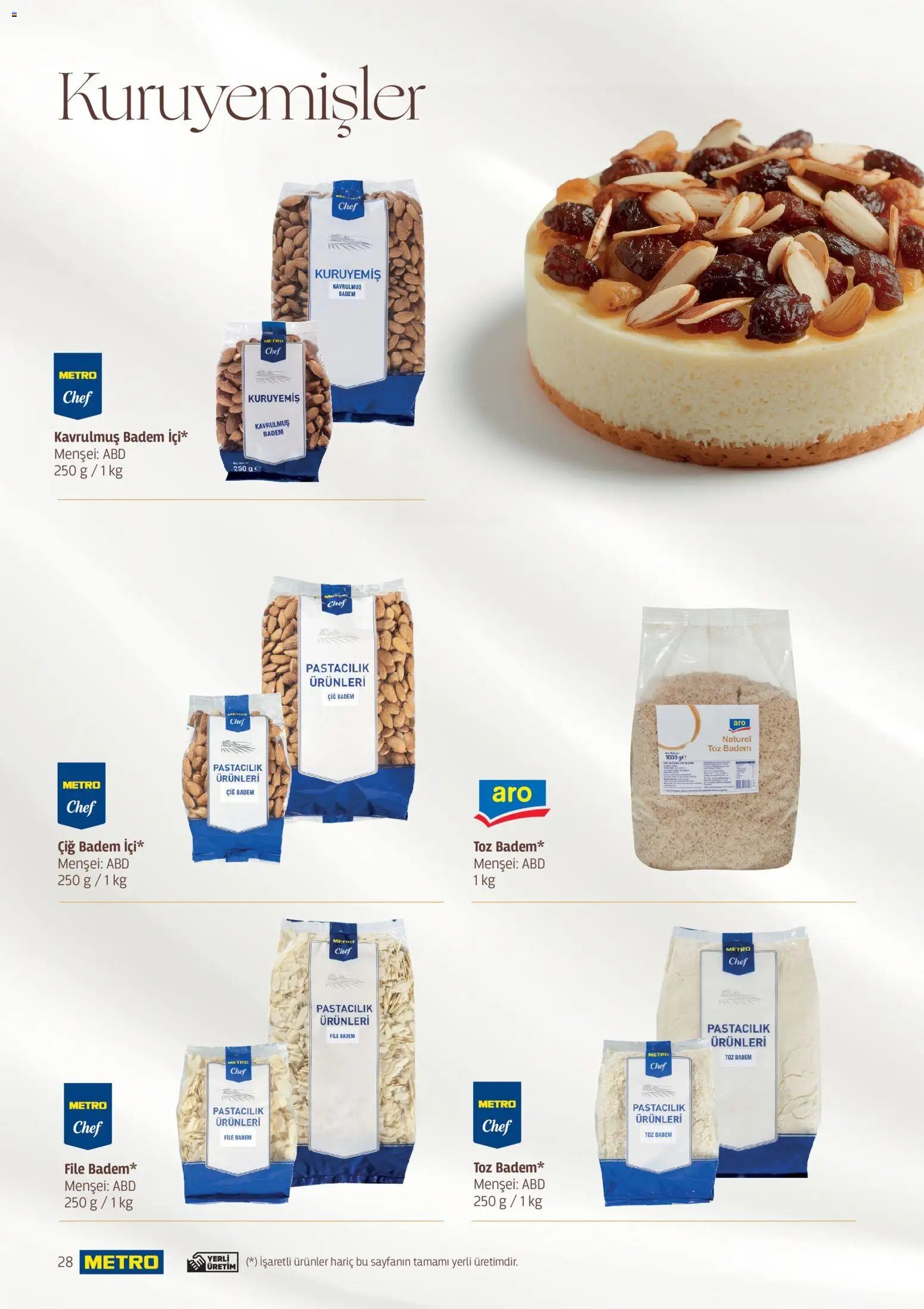Metro - Pastacılık Kataloğu